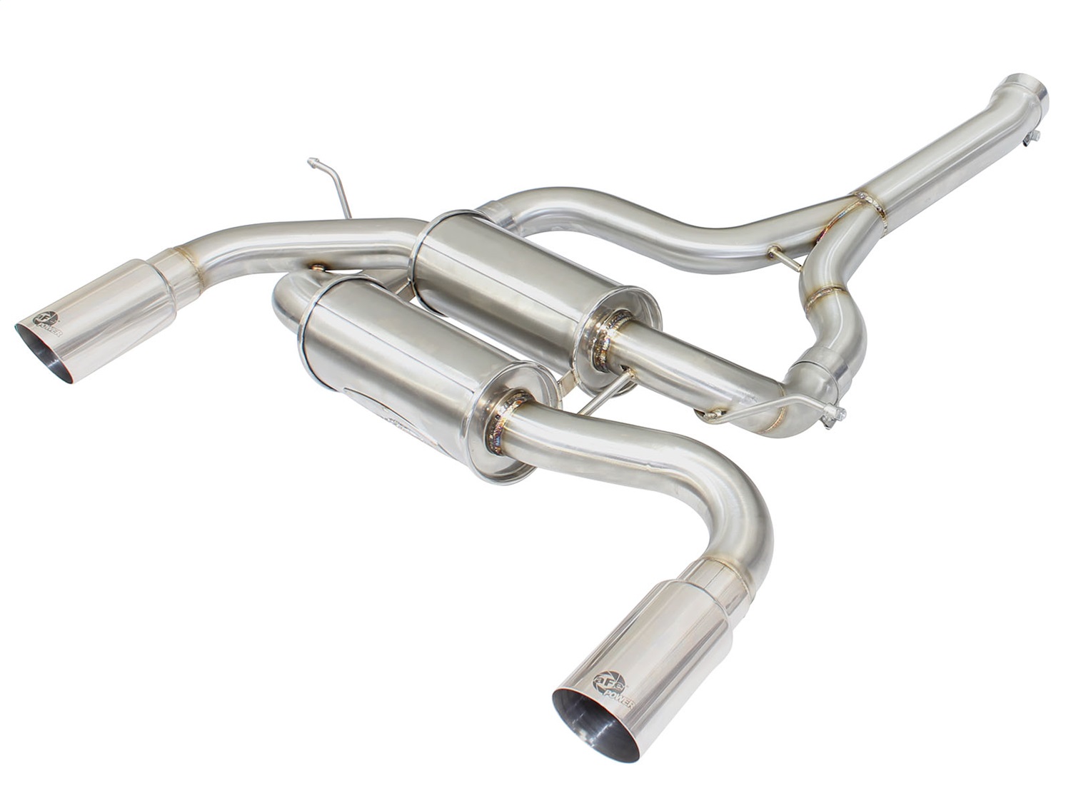 AFE Filters 49-36325-P MACH Force-XP Down-Pipe Back Exhaust System