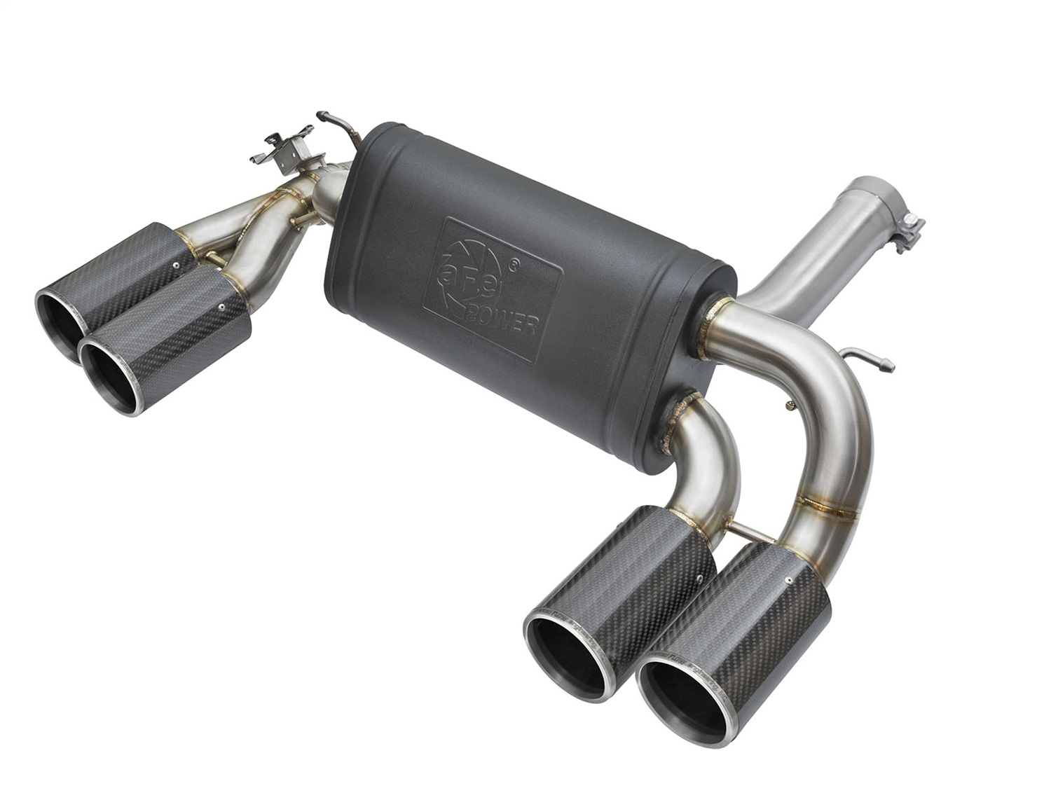 AFE Filters 49-36333-C MACH Force-XP Axle-Back Exhaust System Fits 16-18 M2