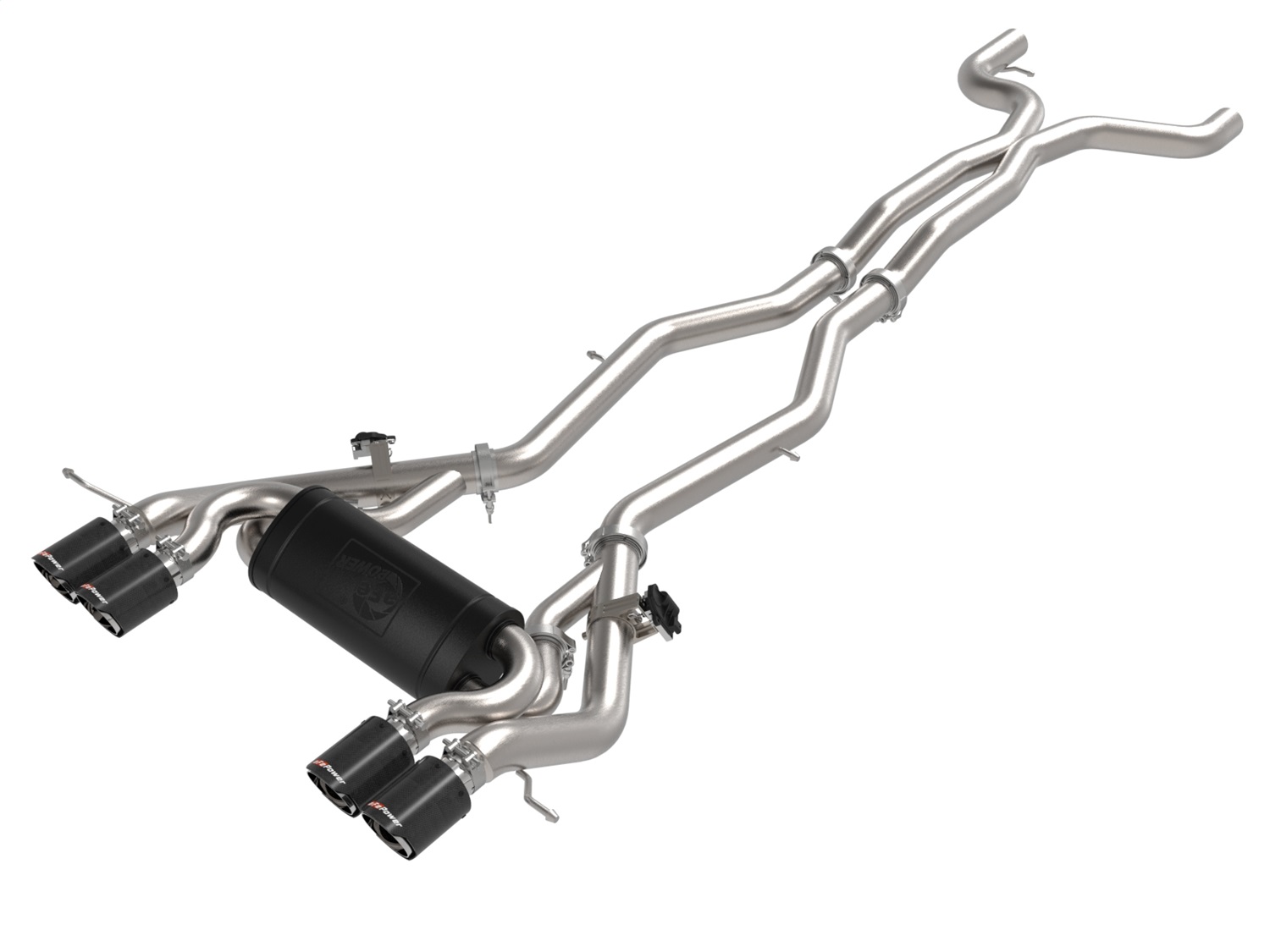AFE Filters 49-36351-C MACH Force-XP Cat-Back Exhaust System Fits 21-24 M3 M4
