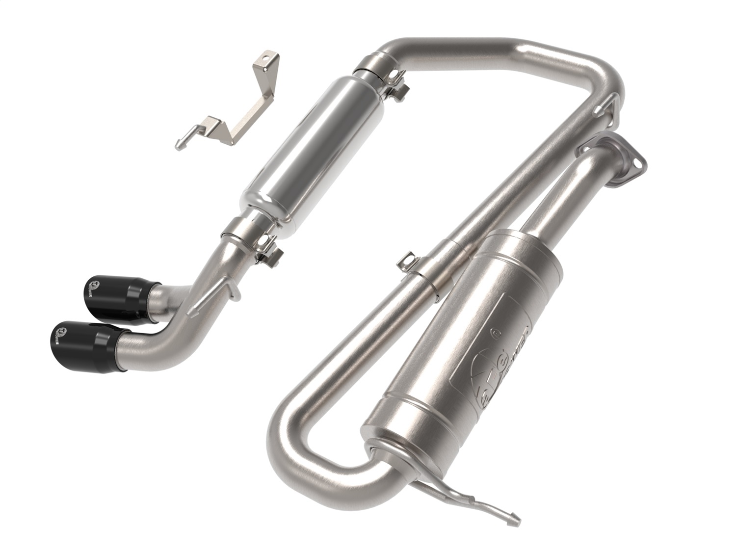 aFe for Takeda 2-1/4 IN Cat-Back Exhaust w/ Black Tip Suzuki Jimny 18-22 L4-1.5L