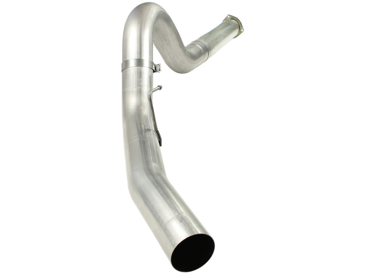 AFE Large Bore-HD 5in 409 Stainless Steel DPF-Back Exhaust System 49-43055