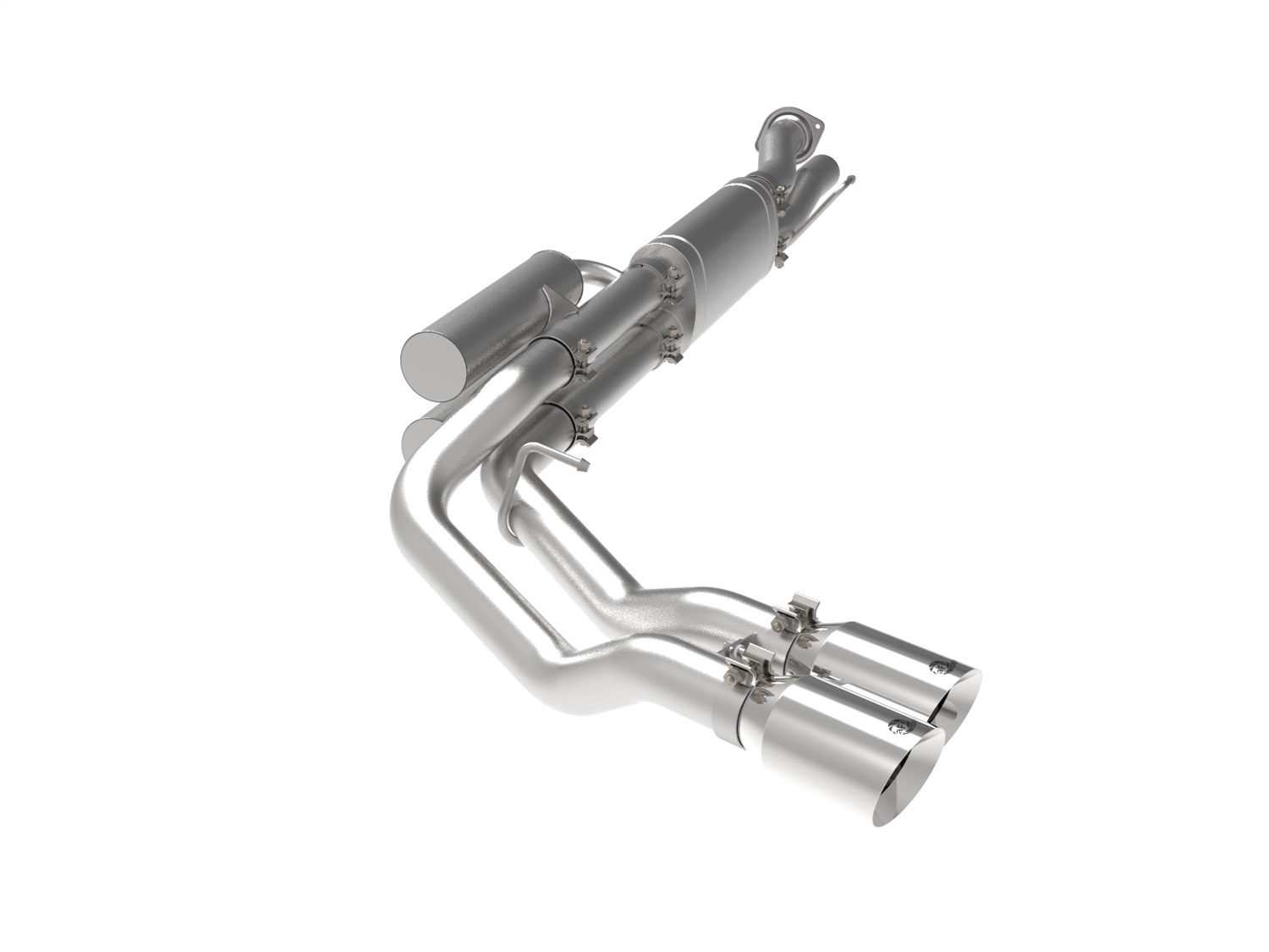 aFe Rebel Series 3in 409 SS Cat-Back Exhaust Fit 17-20 Ford F-250 V8 6.2L