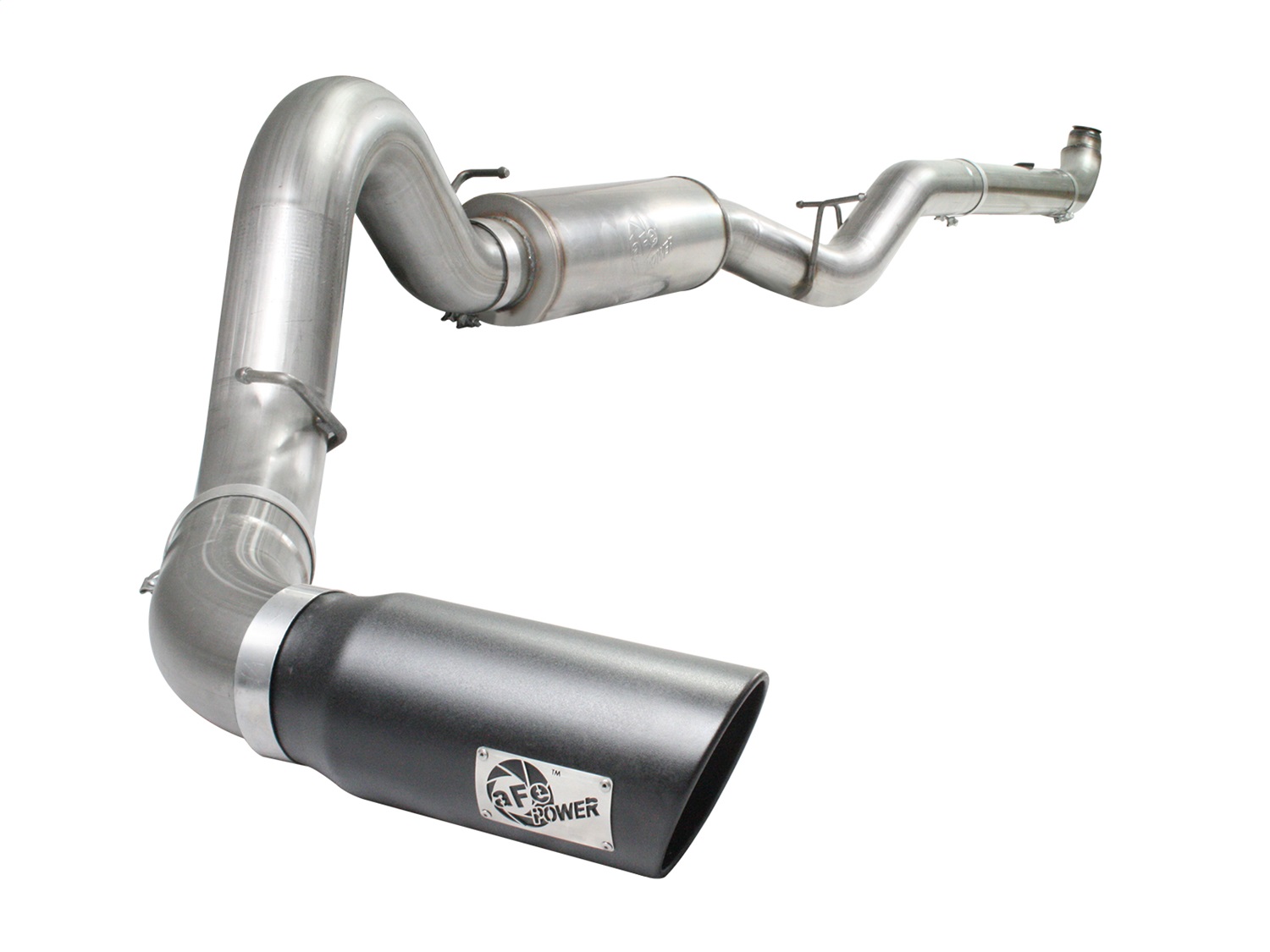 AFE Filters 49-44007-B LARGE Bore HD Down-Pipe Back Exhaust System