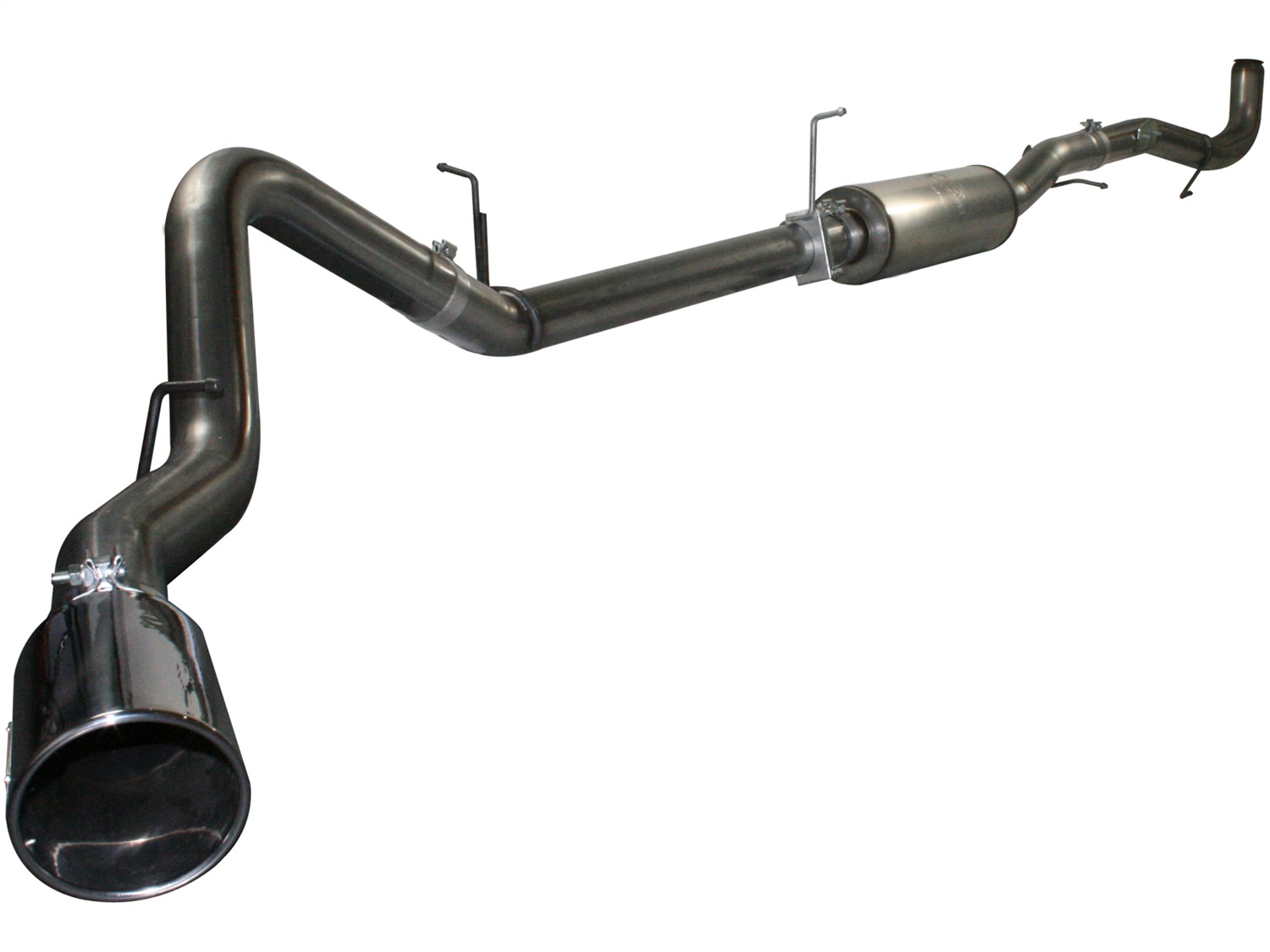 AFE Filters 49-44032 LARGE Bore HD Down-Pipe Back Exhaust System