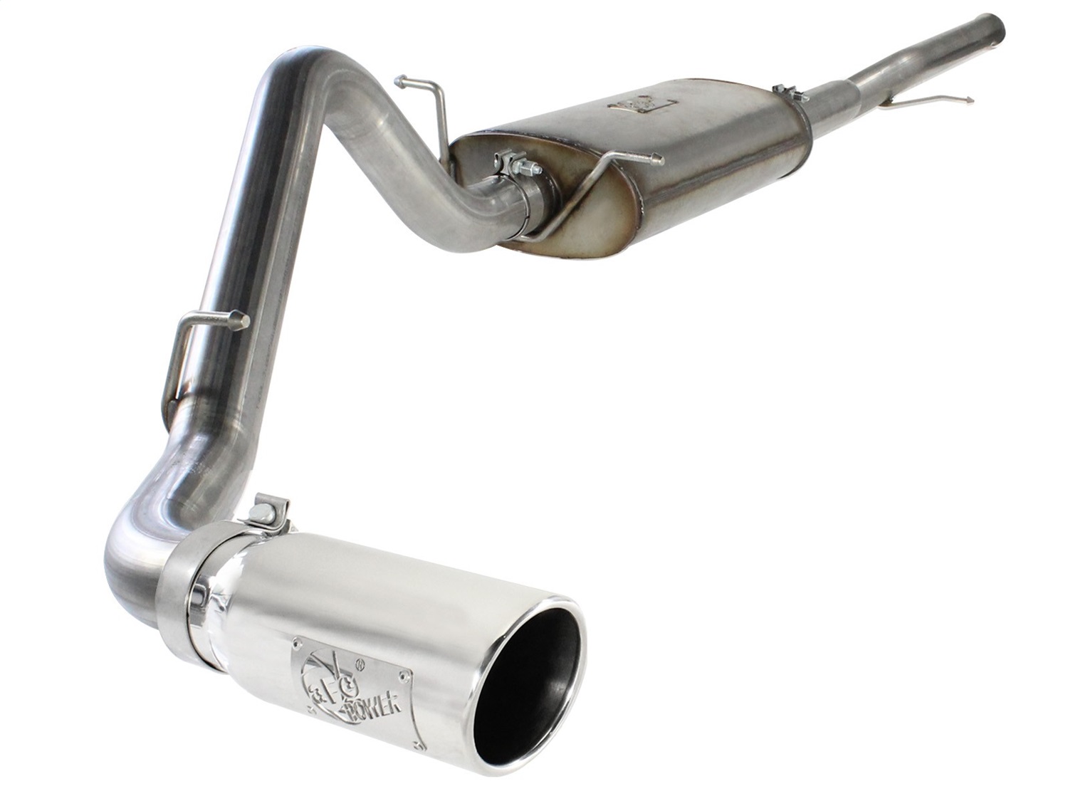 aFe 49-44038-P MACH FORCE XP Cat-Back Exhaust System for Silverado/Sierra 1500
