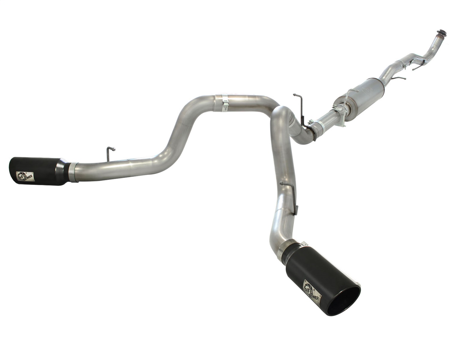 AFE Filters 49-44052-B LARGE Bore HD Down-Pipe Back Exhaust System