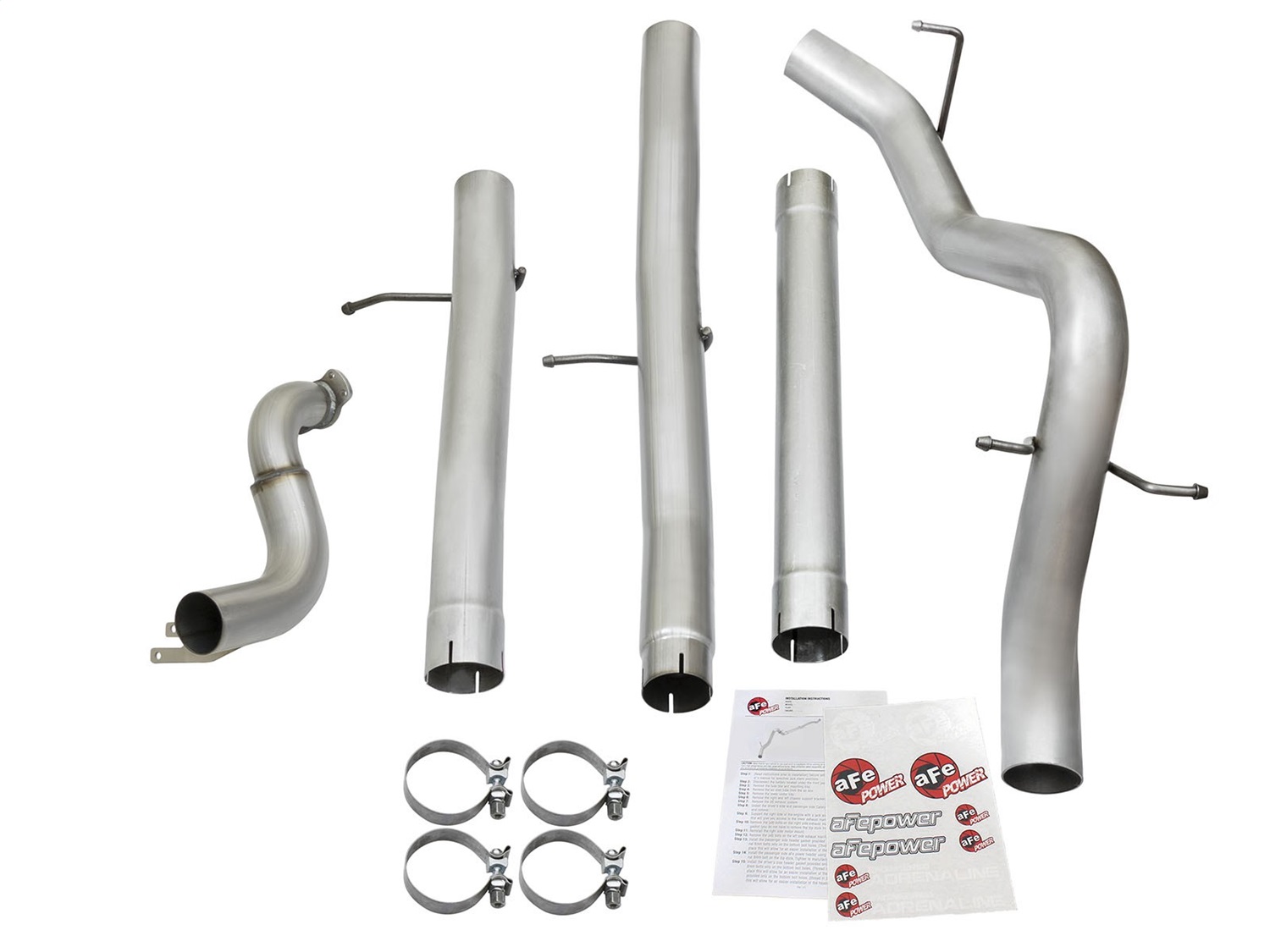 AFE Filters 49-44075NM LARGE Bore HD Cat-Back Exhaust System