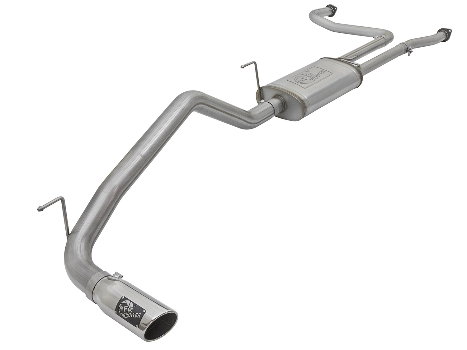 AFE Filters 49-46125-P MACH Force-XP Cat-Back Exhaust System Fits 17-24 TITAN