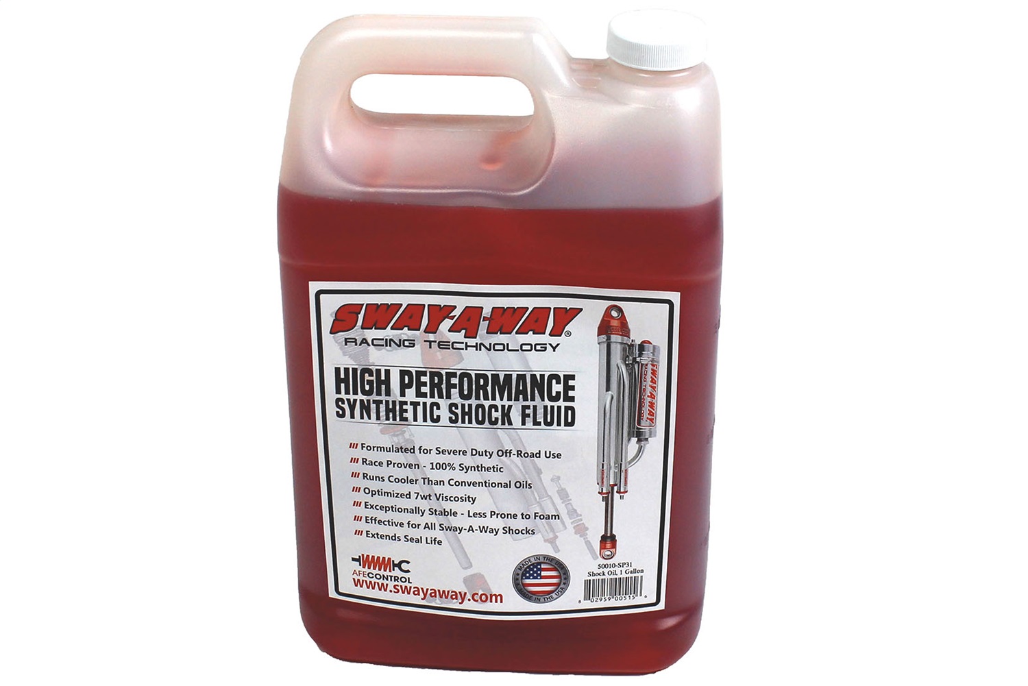 aFe Sway-A-Way Shock Oil, 1 Gal PN# 50010-SP31
