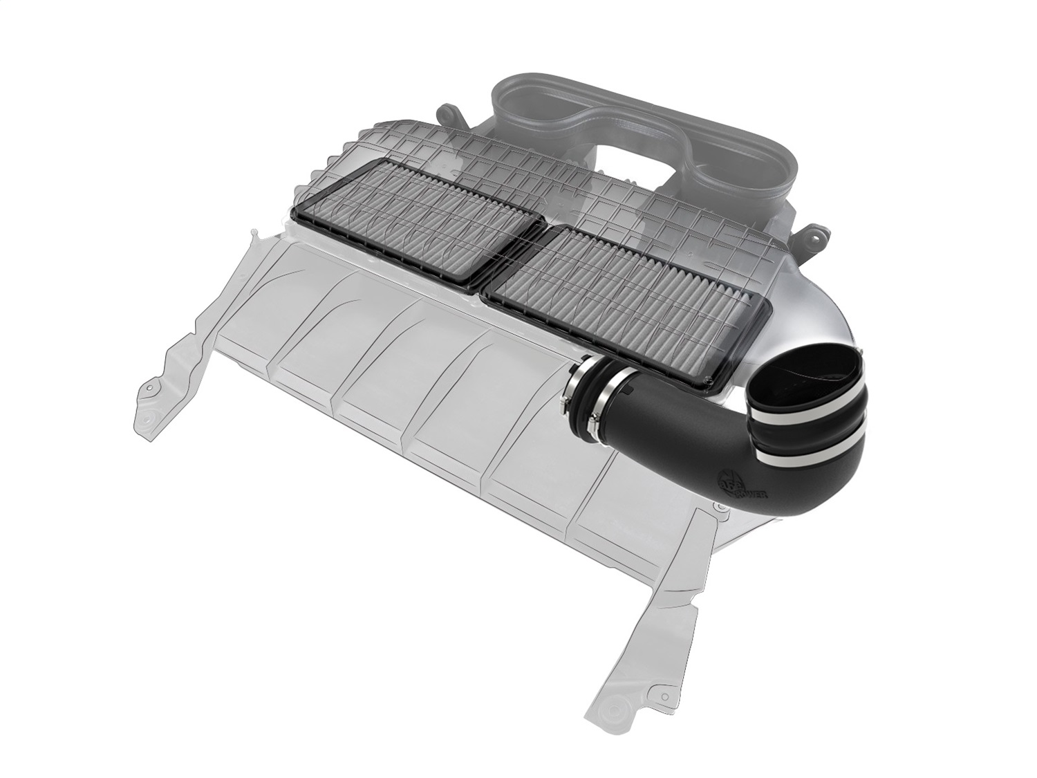 AFE Filters 55-10014D Super Stock Pro DRY S Air Intake System Fits 21-23 1500