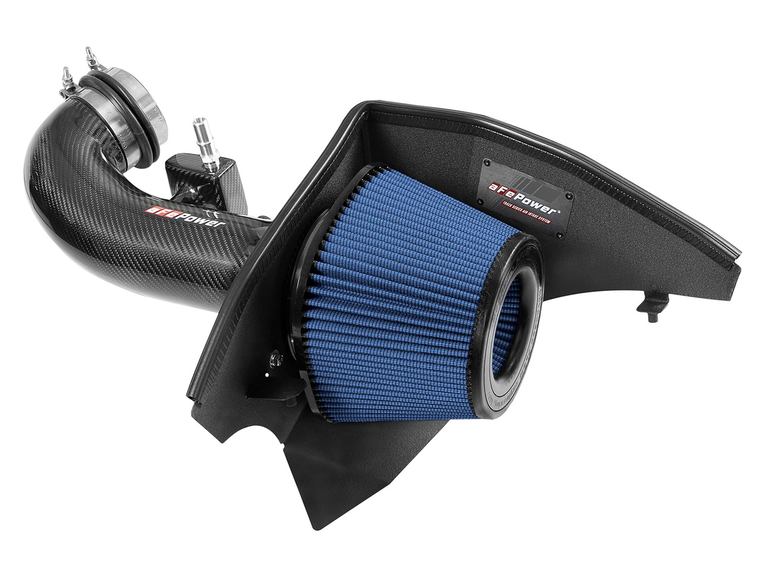 aFe Track Series Carbon Fiber Pro 5R AIS Fit 16-19 Chevrolet Camaro SS V8-6.2L
