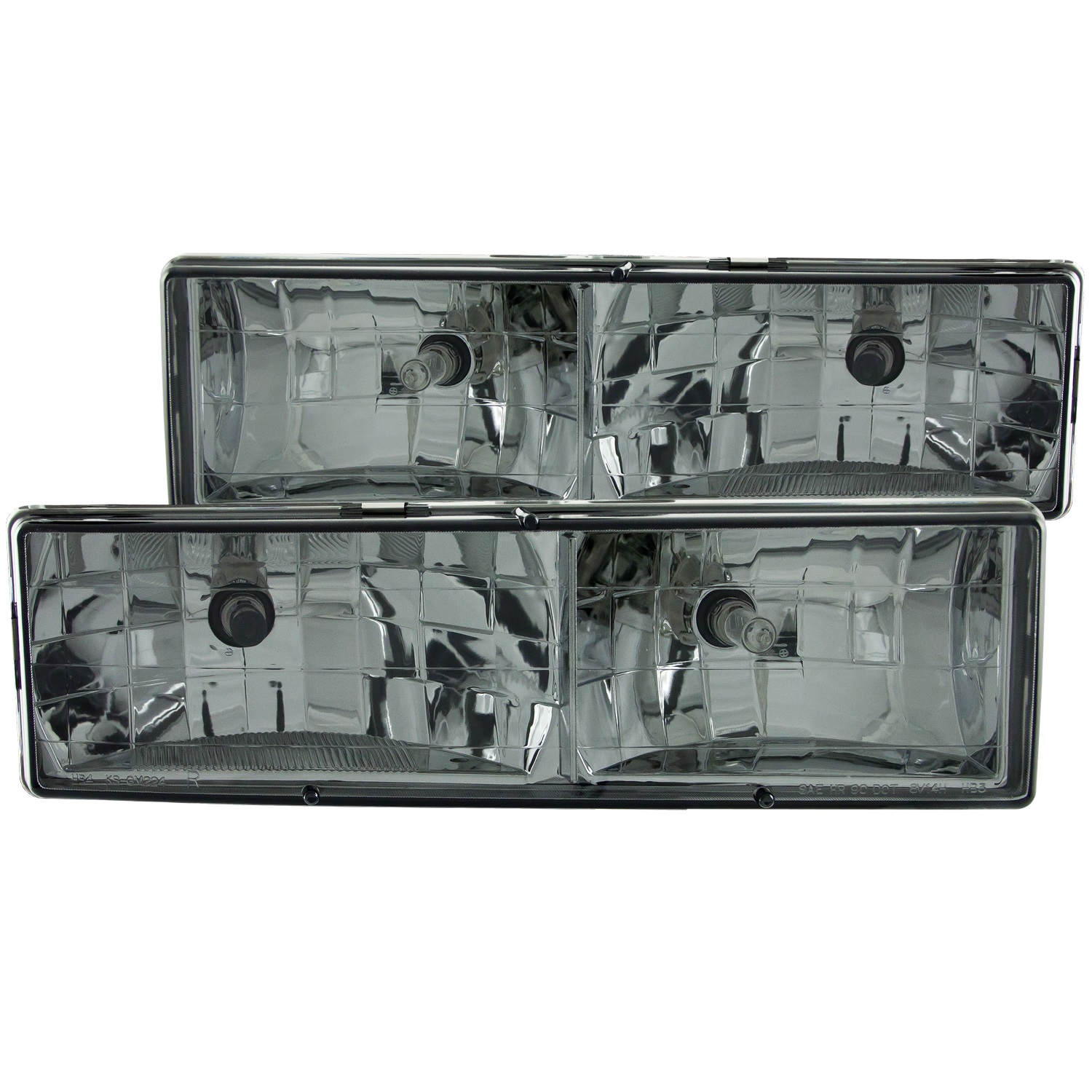 Anzo USA 111061 Crystal Headlight Set