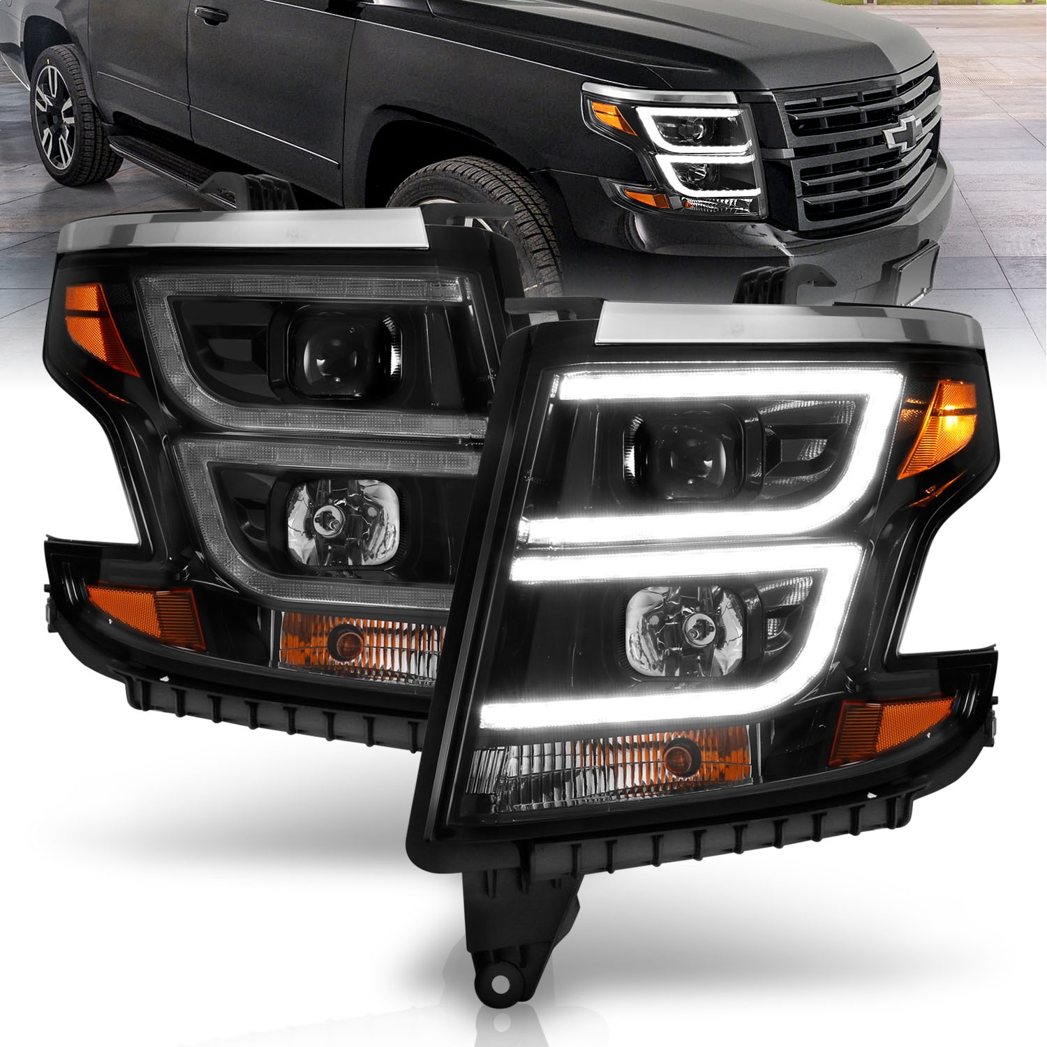 Anzo USA 111492 Projector Headlight Set