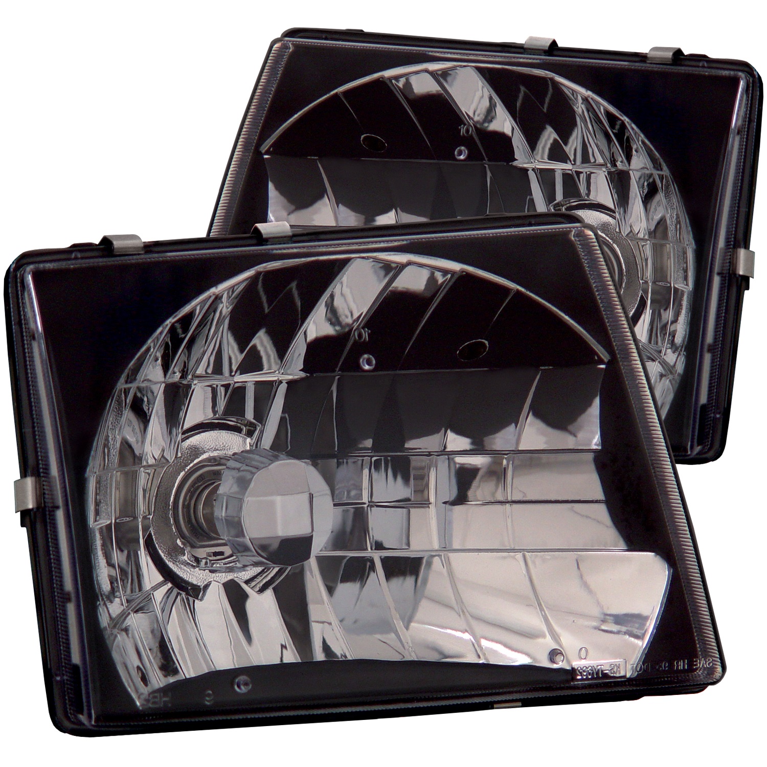 Anzo USA 121139 Crystal Headlight Set Fits 97-00 Tacoma