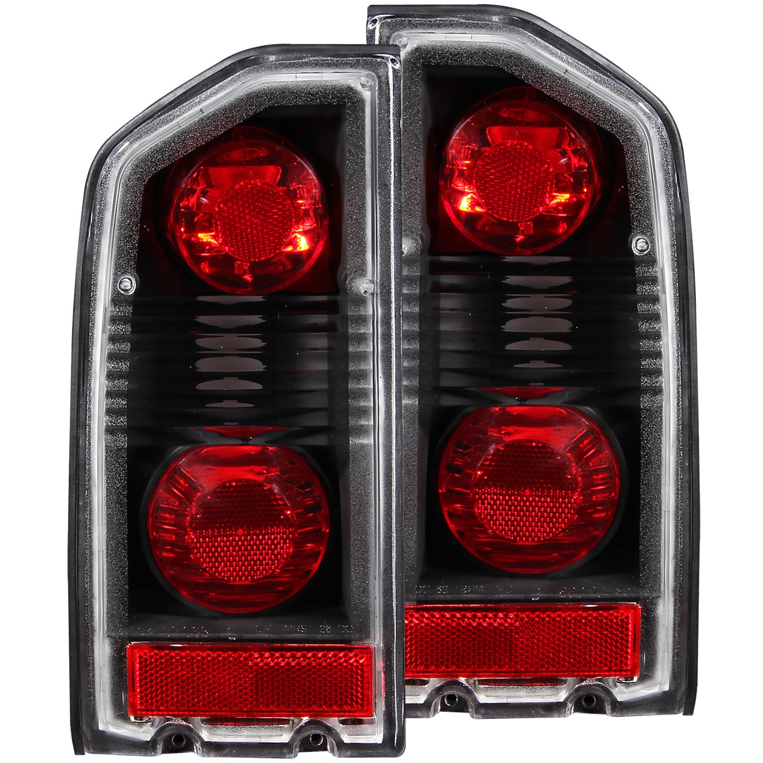ANZO 211134 TAIL LIGHTS BLACK CLEAR For 1996-1997 Sidekick