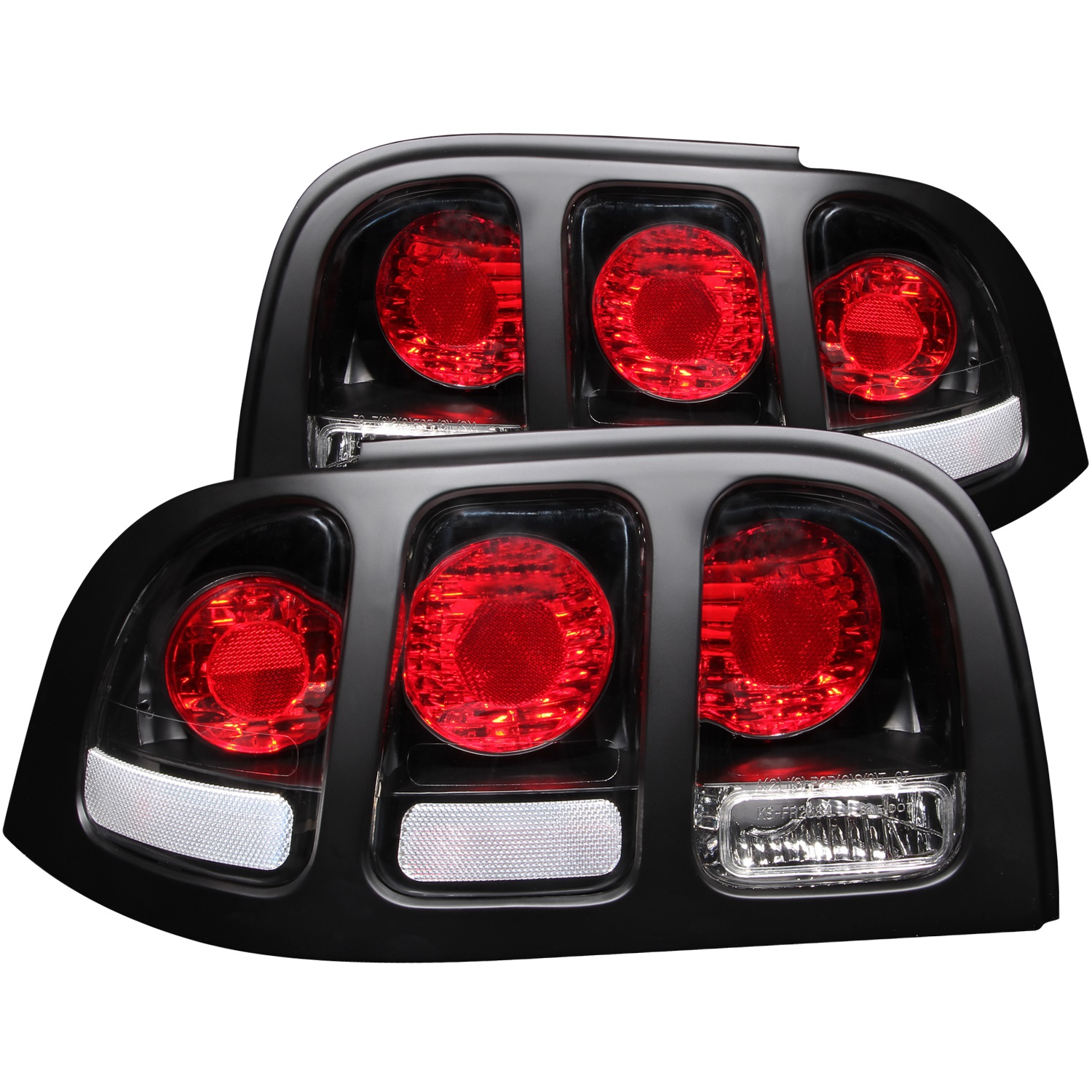 Anzo USA 221020 Tail Light Assembly Fits 96-98 Mustang