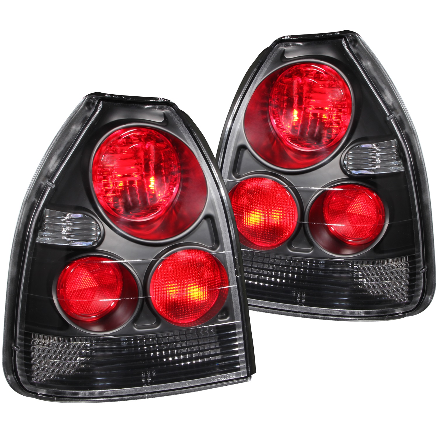 Anzo USA 221065 Tail Light Assembly Fits 96-00 Civic