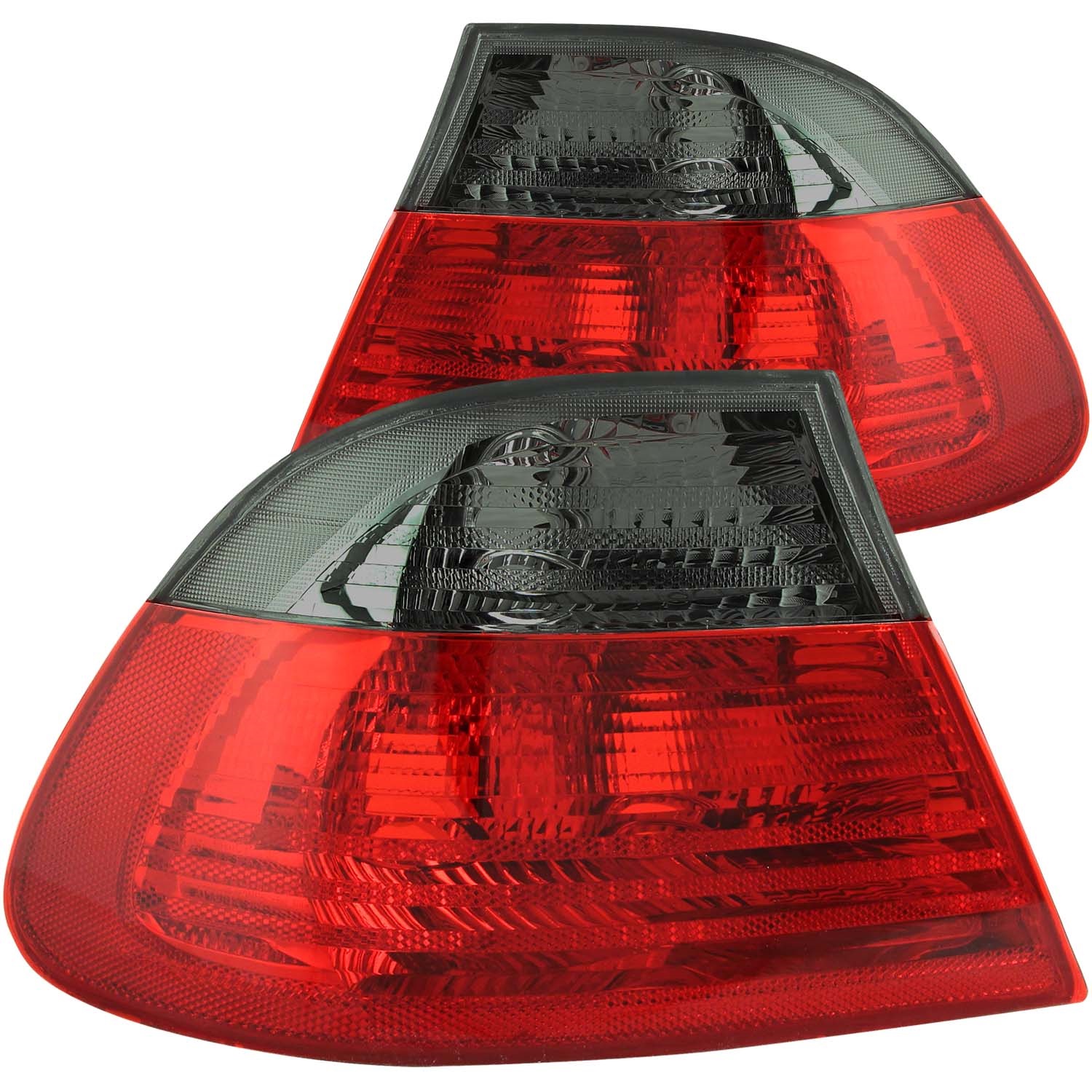 ANZO 221202 TAIL LIGHTS RED/SMOKE - OUTER For 2001-2006 M3
