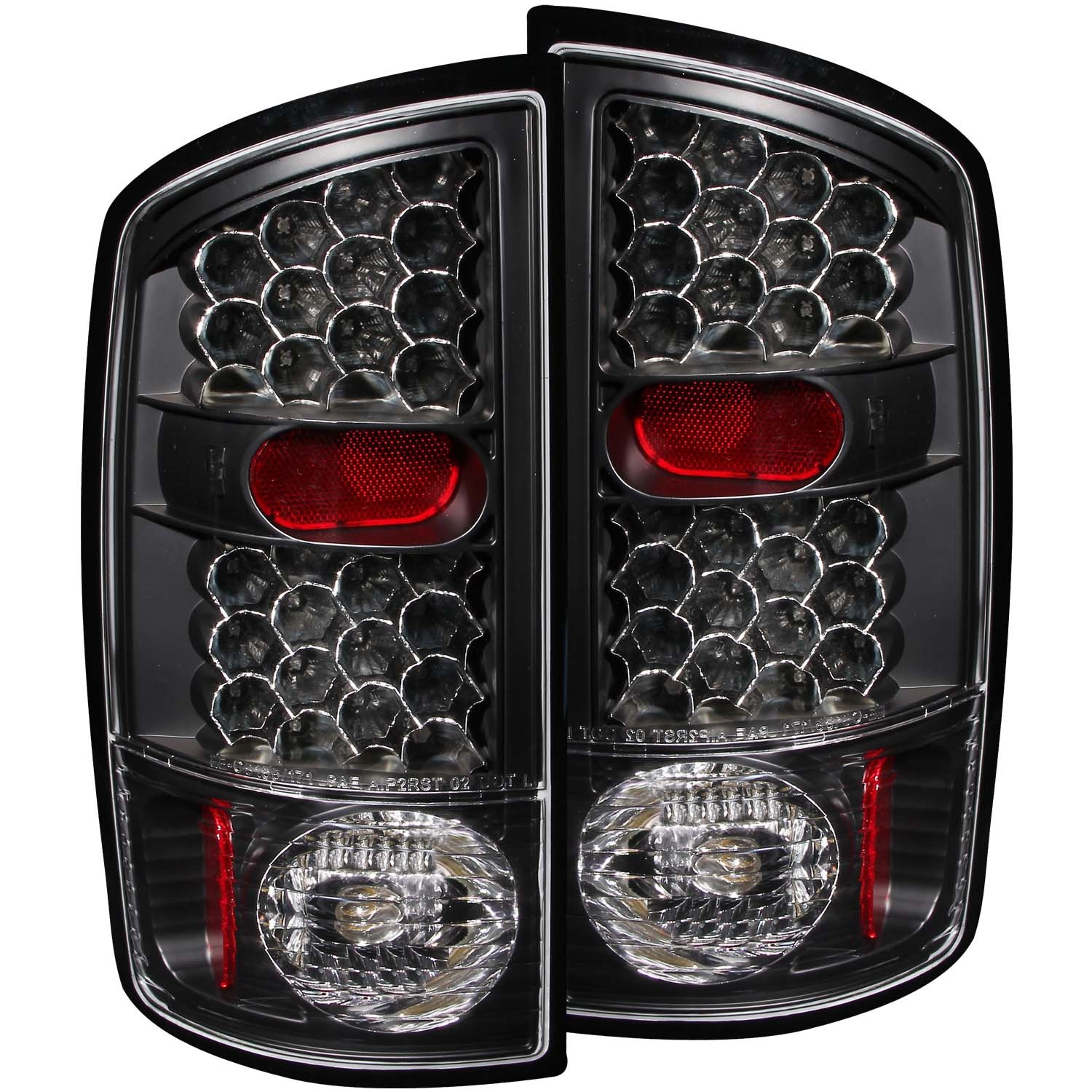 Anzo USA 311018 Tail Light Assembly Fits 02-05 Ram 1500 Ram 2500 Ram 3500