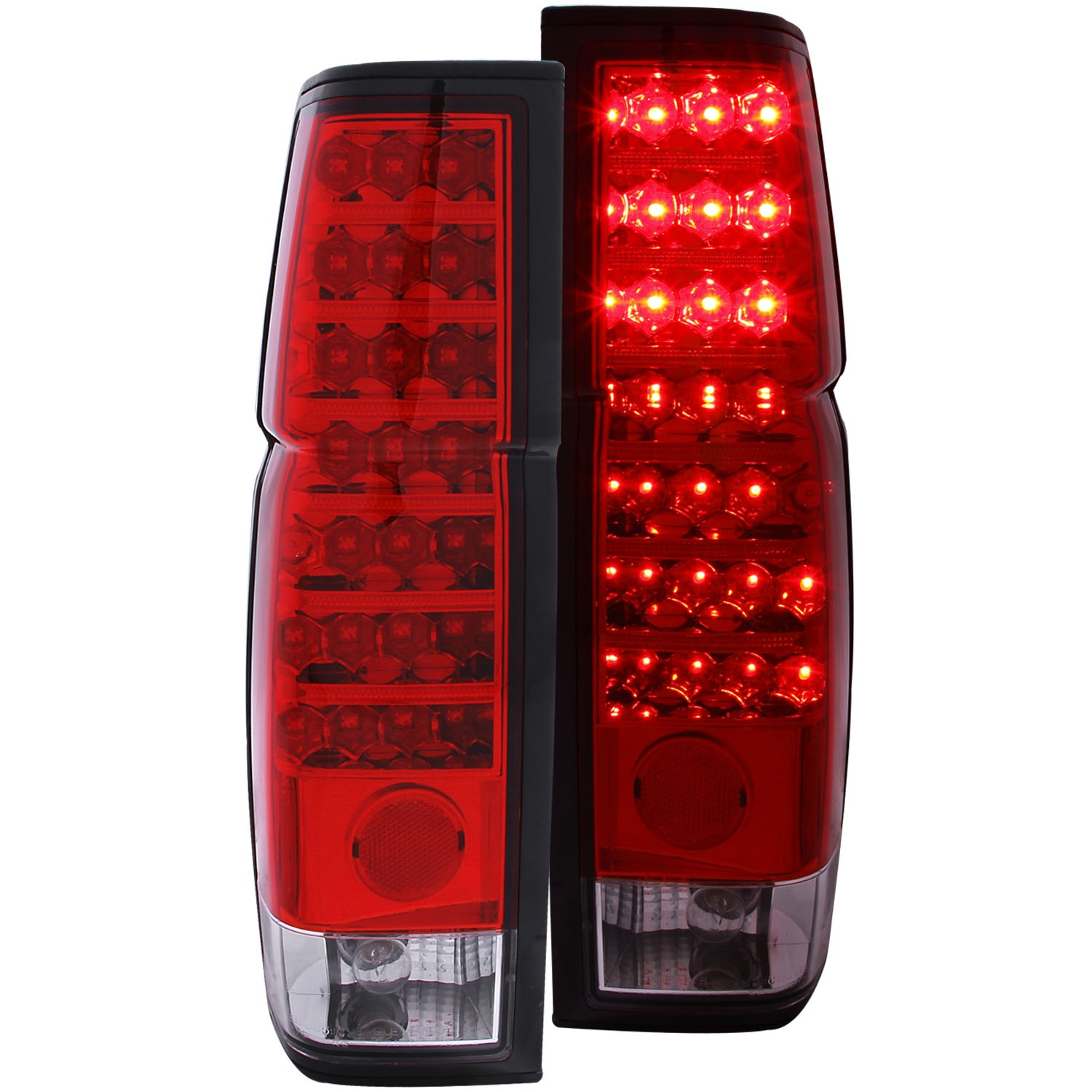 Anzo USA 311034 LED Tail Light Assembly Fits 86-97 D21 Pickup (Hard Body)