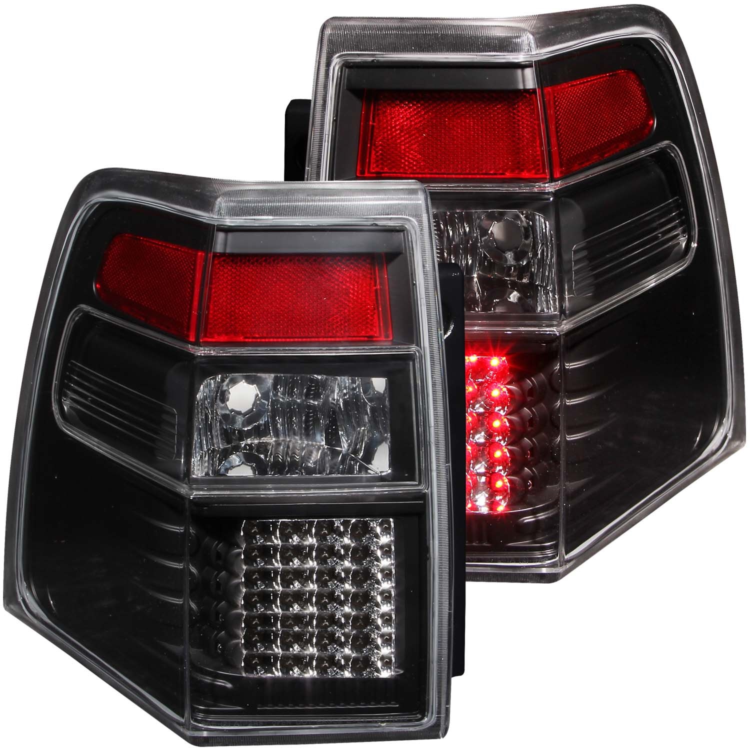 ANZO 311110 LED TAIL LIGHTS BLACK CLEAR 2007-2013 Expedition