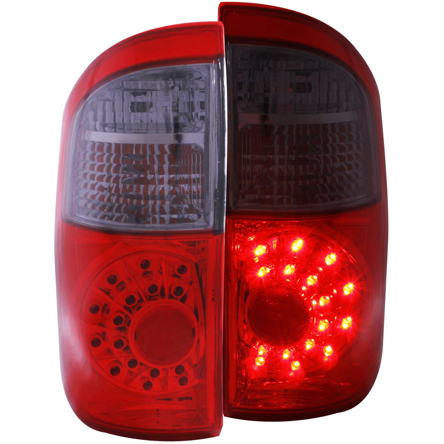 ANZO 311177 LED TAIL LIGHTS RED/SMOKE For 2004-2006 Tundra