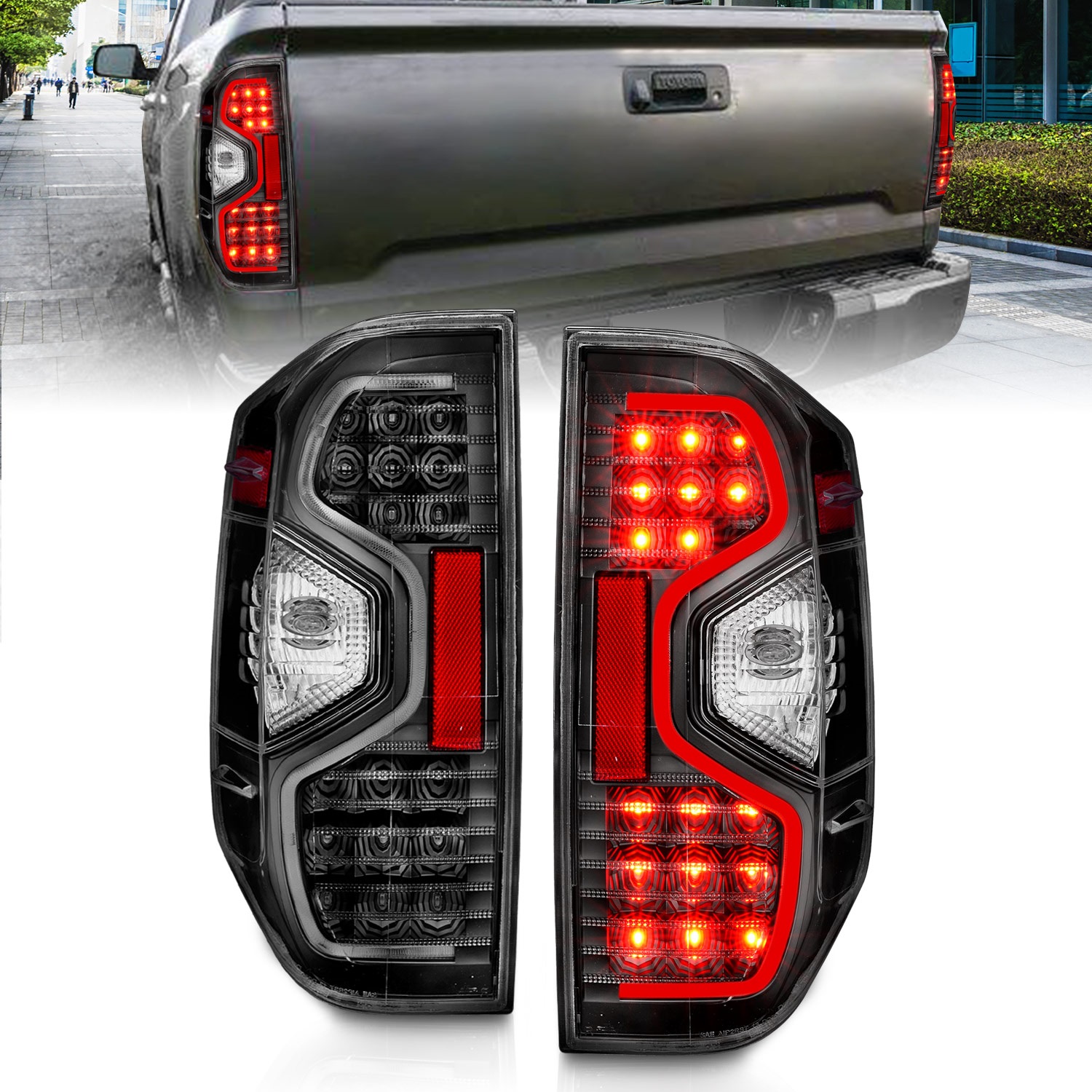 Anzo USA 311233 Tail Light Assembly Fits 14-21 Tundra