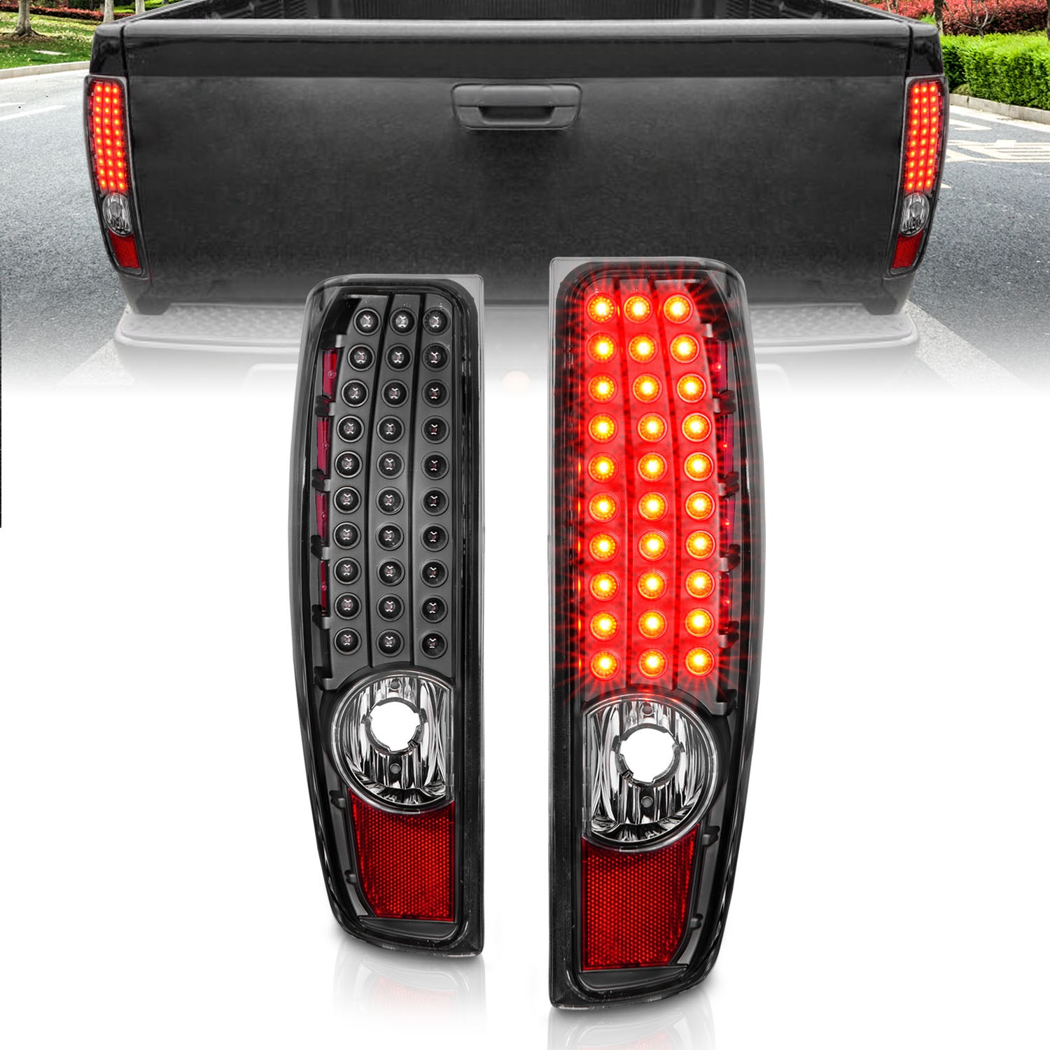 Anzo USA 311385 LED Tail Light Assembly Fits 04-12 Canyon Colorado