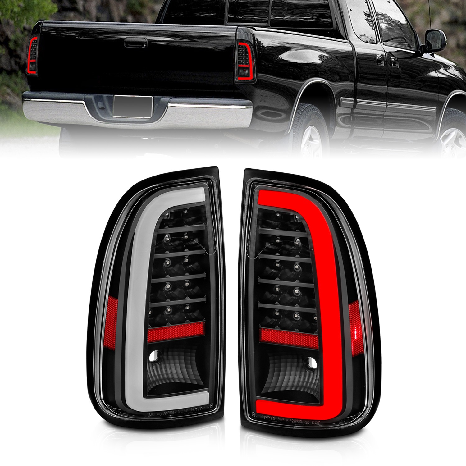 Anzo USA 311411 LED Tail Light Assembly Fits 00-06 Tundra