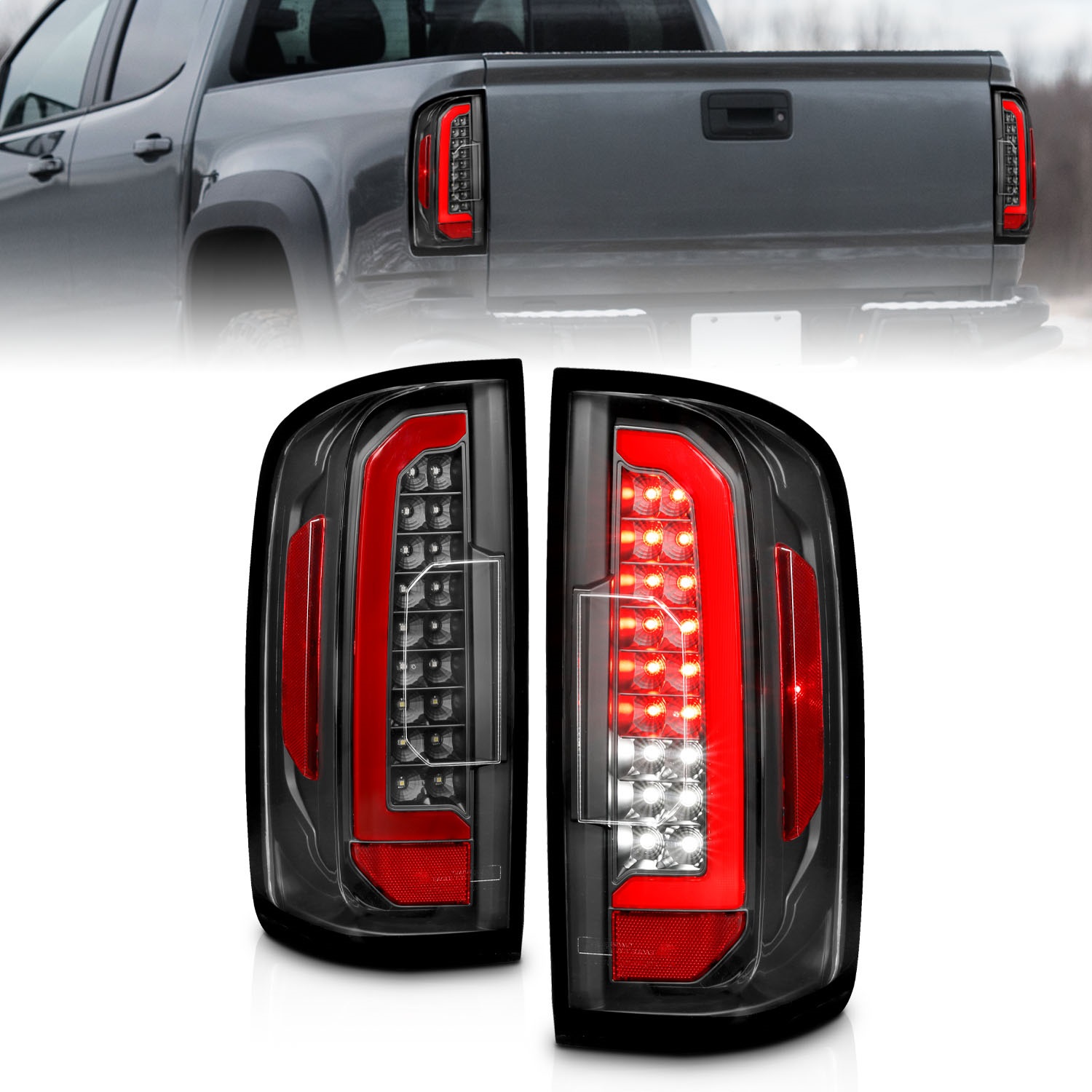 Anzo USA 311432 Tail Light Assembly Fits 15-22 Colorado