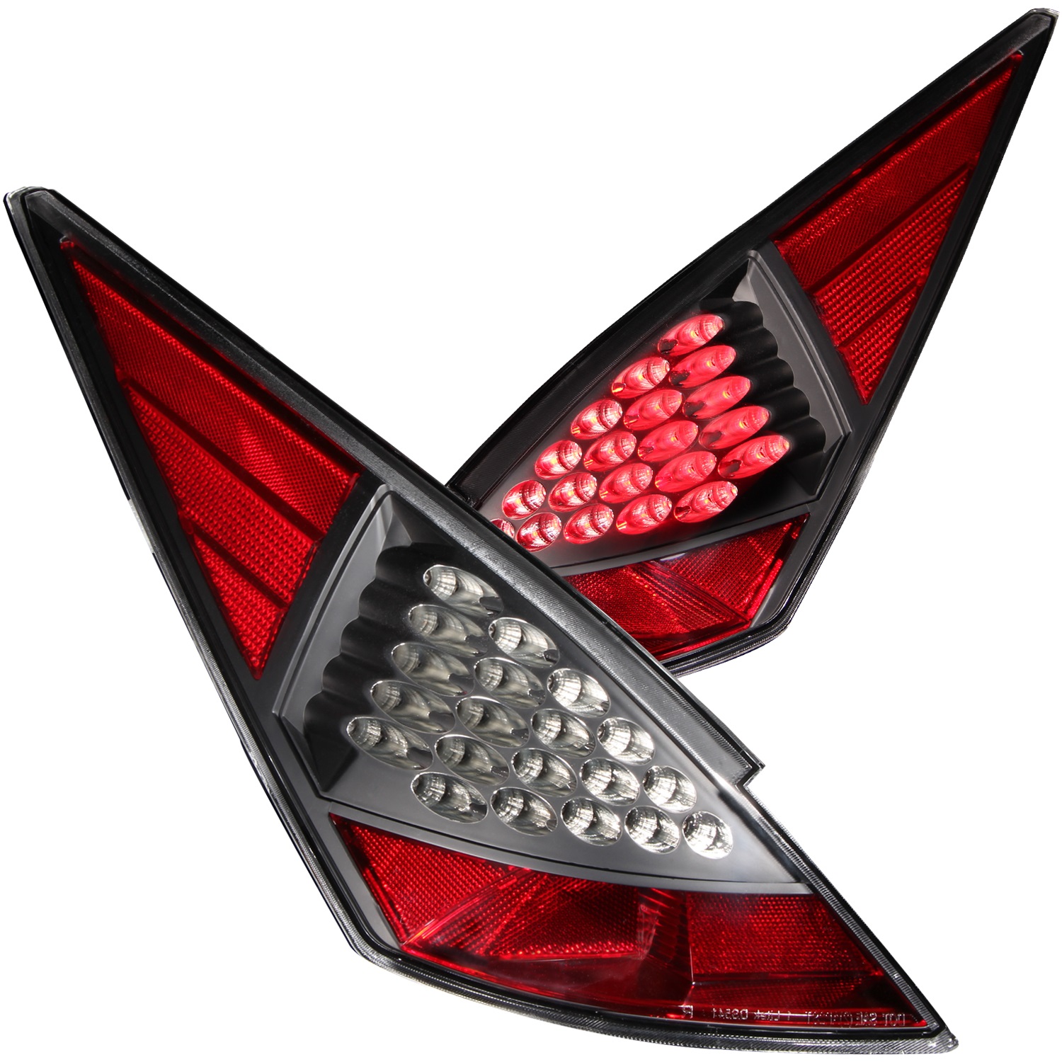 Anzo USA 321099 Tail Light Assembly Fits 03-07 350Z