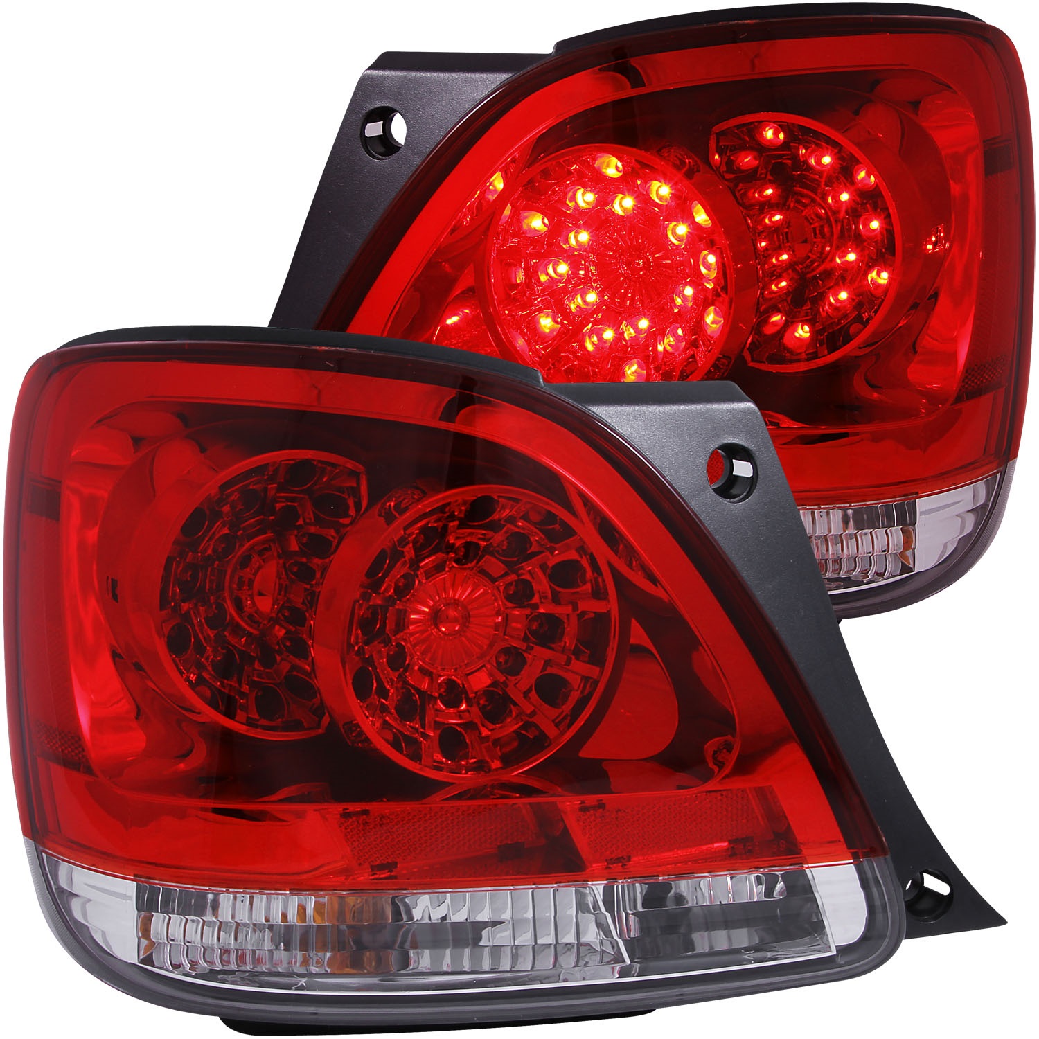 Anzo USA 321101 LED Tail Light Assembly Fits 98-05 GS300 GS430