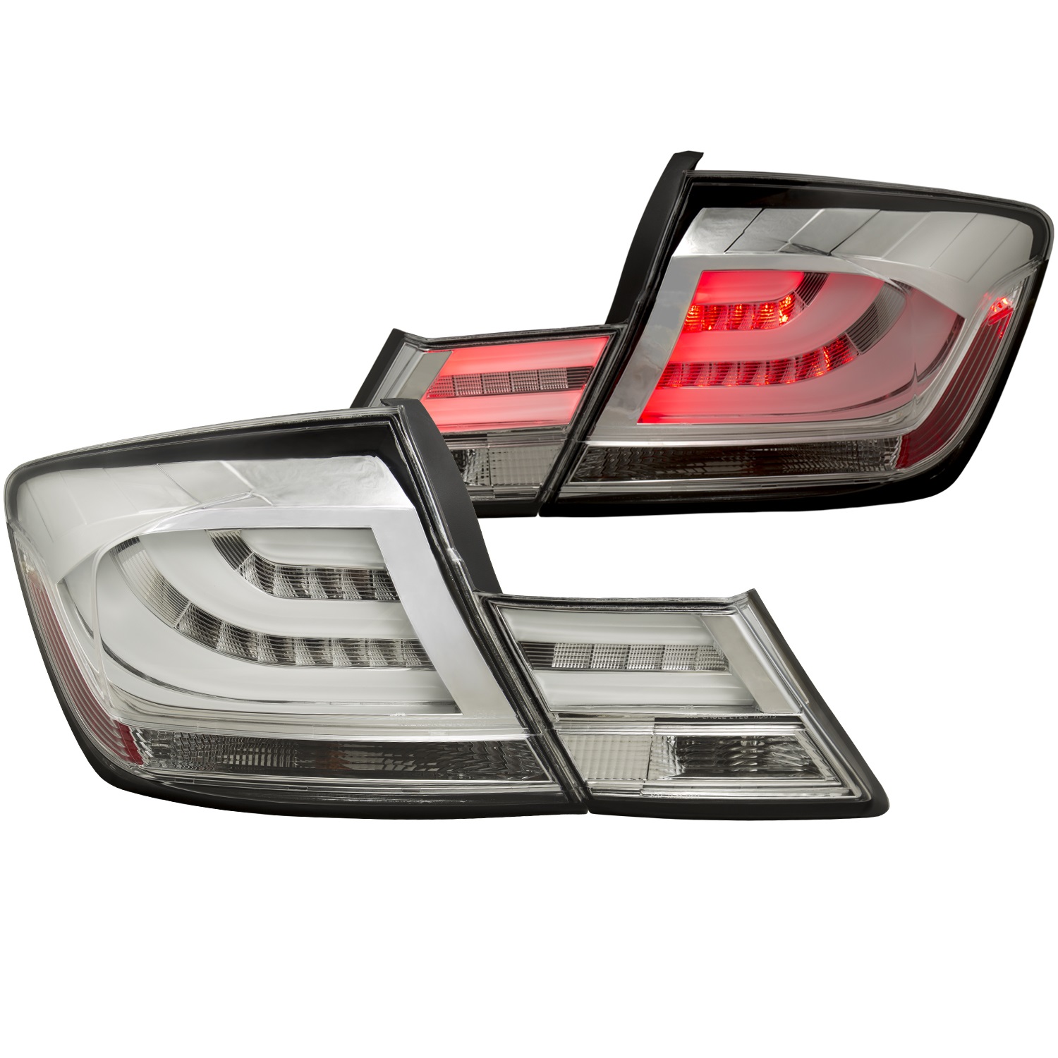 Anzo USA 321325 LED Tail Light Assembly Fits 13-15 Civic