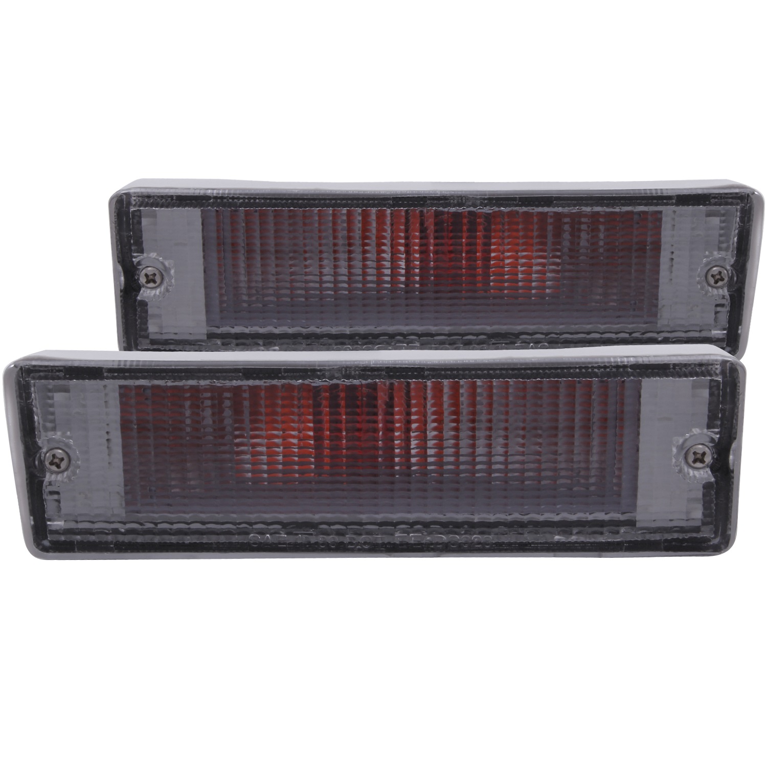 ANZO 511016 EURO PARKING LIGHTS CHROME w/ AMBER REFLECTOR 1987-1995 Pathfinder