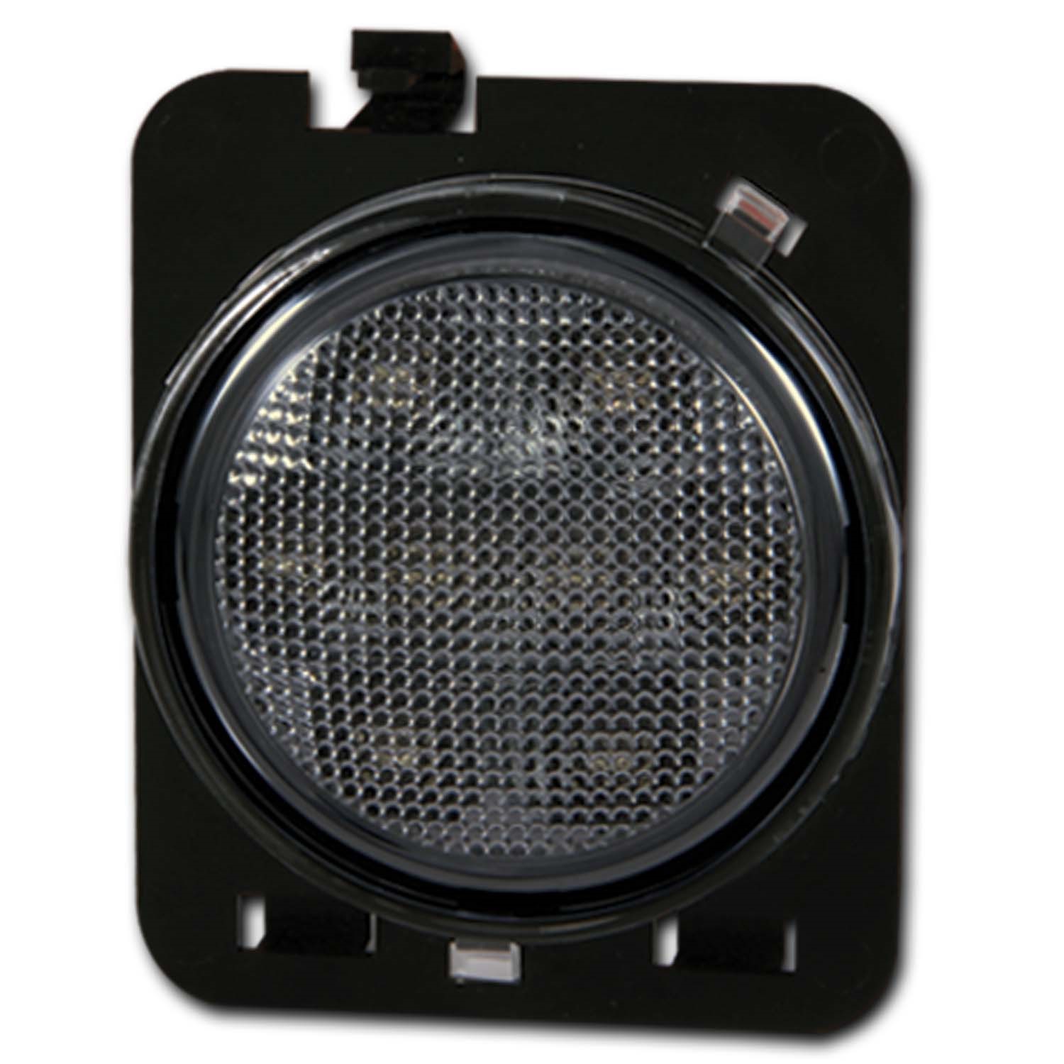 ANZO 861117 LED SIDE FENDER LIGHTS SMOKE Fit 2007-2014 Wrangler JK