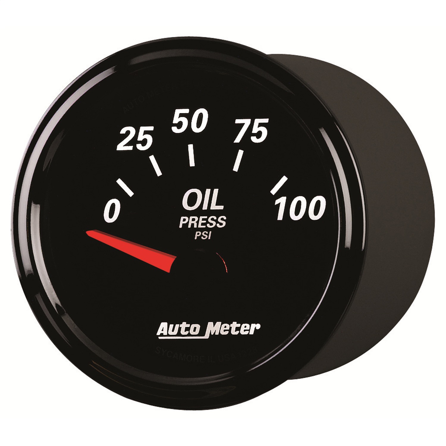 AutoMeter 1228 Designer Black II Oil Pressure Gauge - Bild 2 von 9