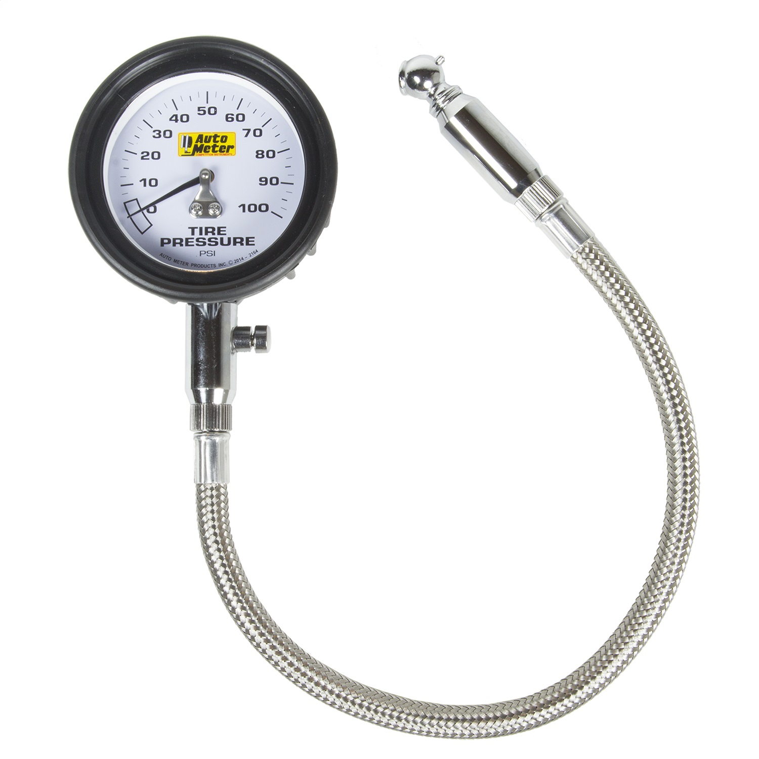 AUTOMETER TIRE PRESSURE GAUGE, 0-100 PSI