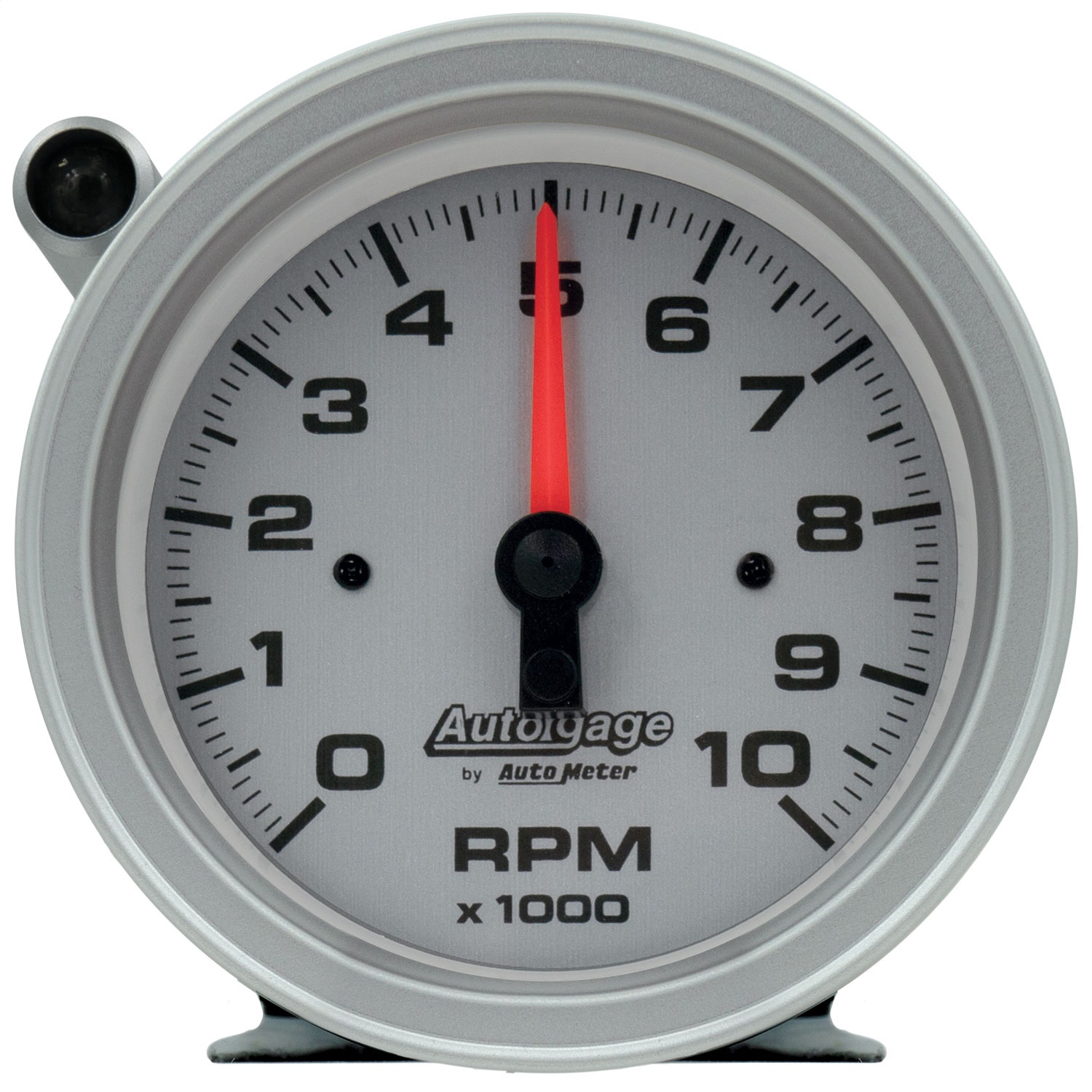 AutoMeter Tachometer Gauge 10K RPM 3 3/4in Pedestal w/Ext. Shift-Light