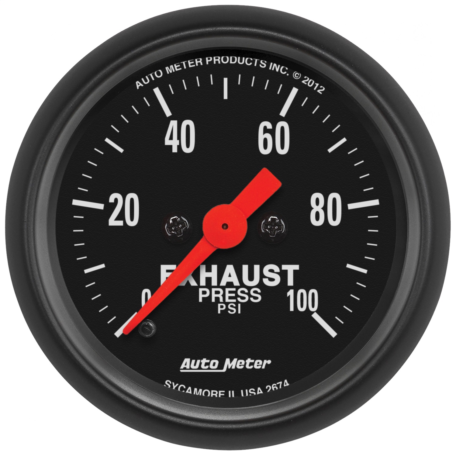 AutoMeter 2674 Z-Series Exhaust Pressure Gauge | eBay