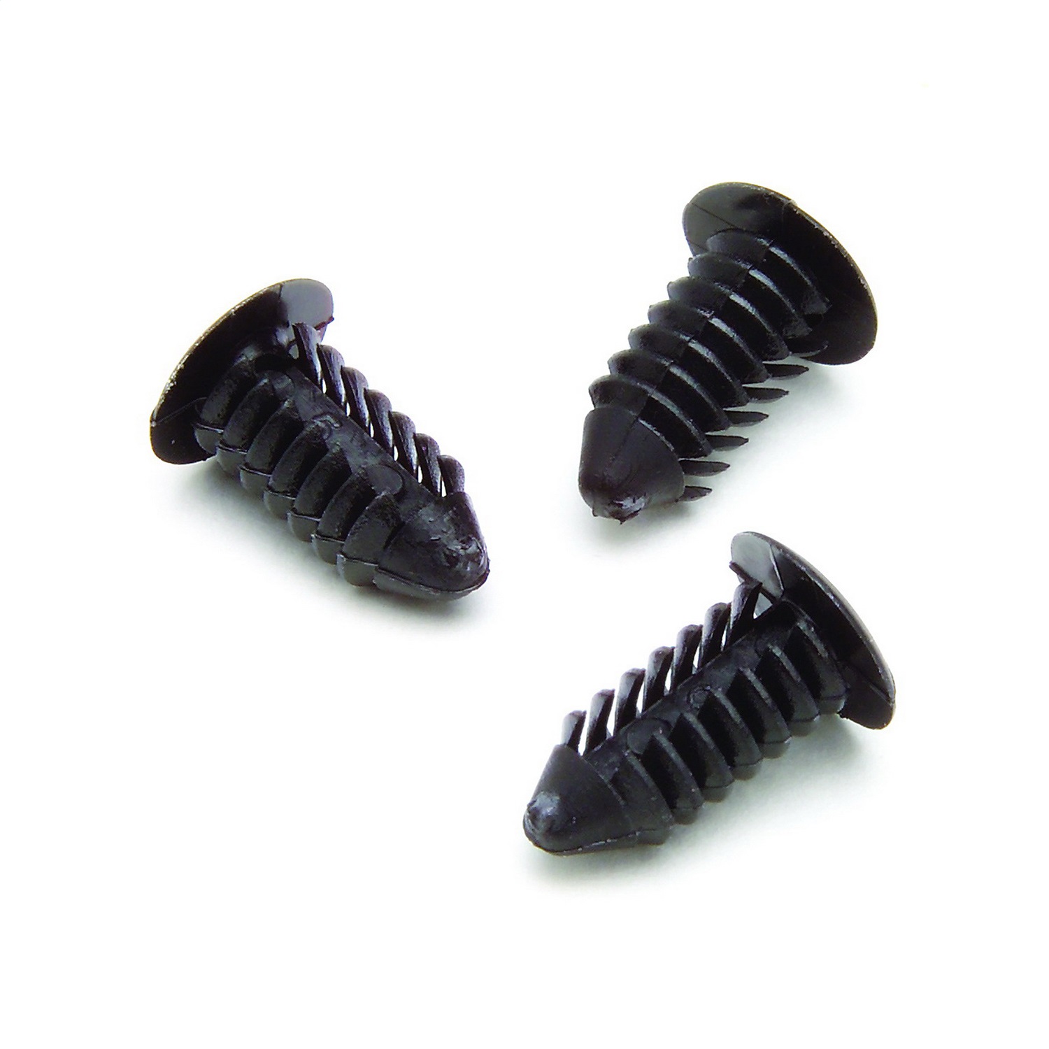 AutoMeter 3281 Ratchet Fasteners, 10 pcs., Black, For Gauge Pod Pillar Install