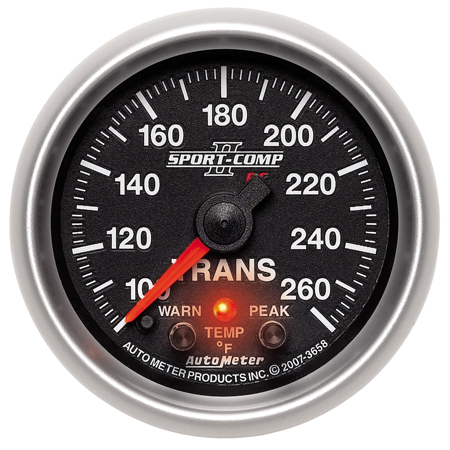 AutoMeter 3658 Sport-Comp II Electric Transmission Temperature Gauge - Picture 1 of 10