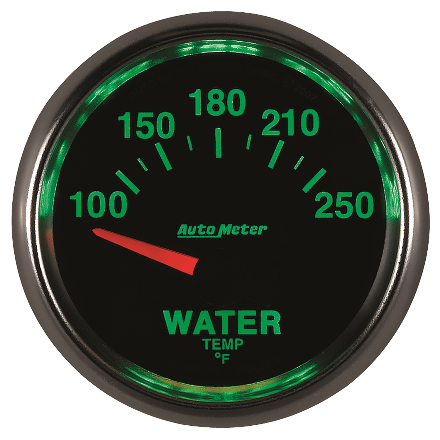 AutoMeter 3837 GS Electric Water Temperature Gauge 2 1/16" 100250 Deg
