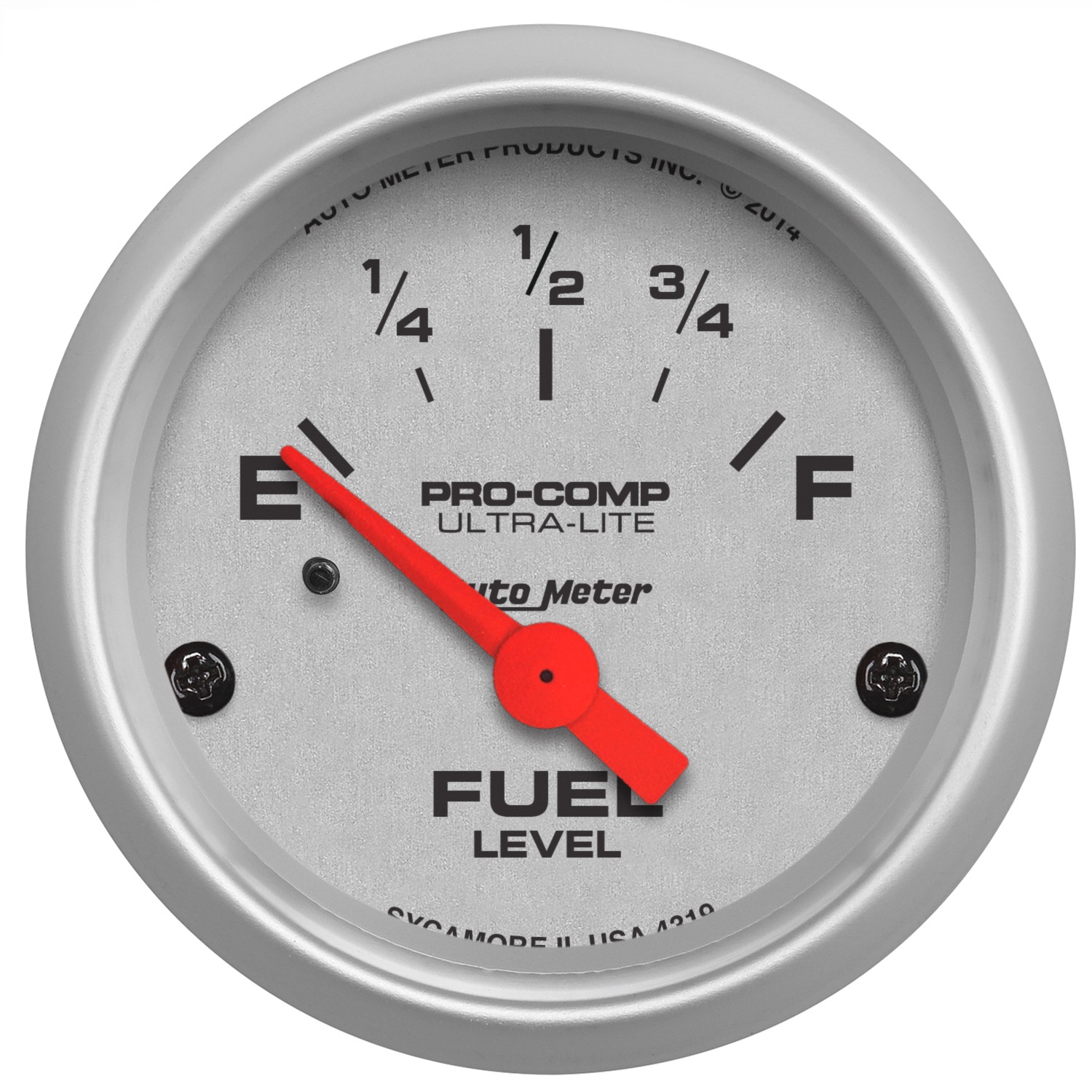 Auto Meter 2-1/16 Ultra-Lite Fuel Level Gauge