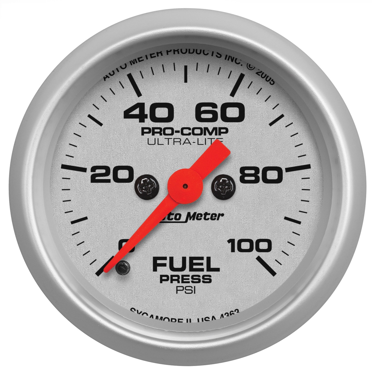 AutoMeter 4363 Ultra-Lite Digital Fuel Pressure Gauge