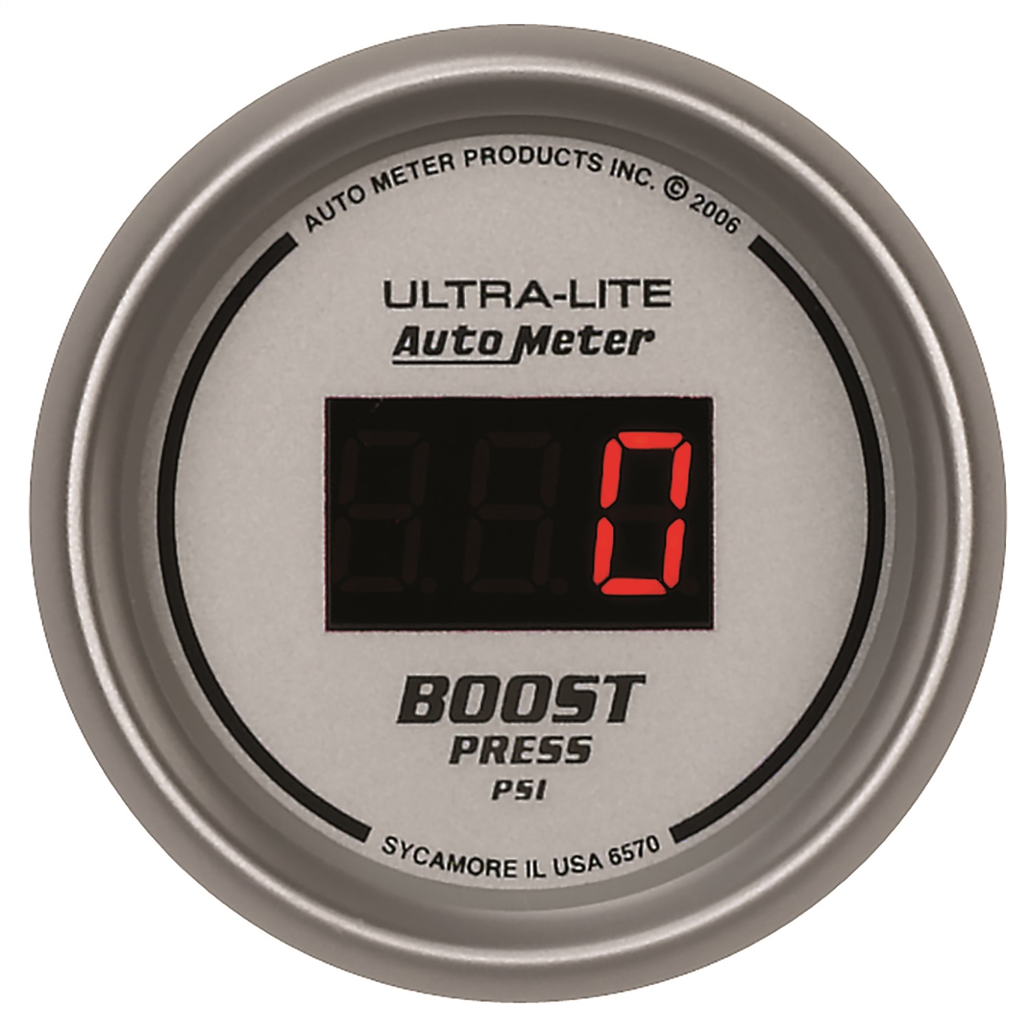 AutoMeter 6570 UltraLite Digital Boost Gauge eBay