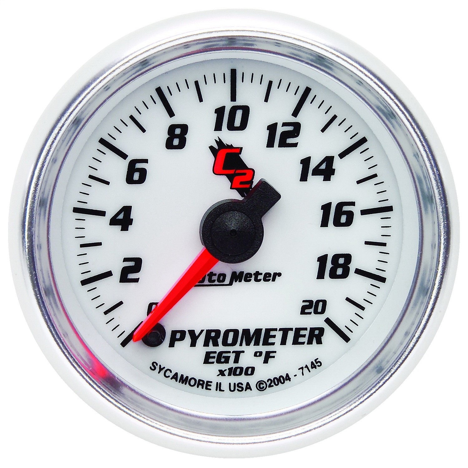 AutoMeter 7145 C2 Electric Pyrometer Gauge Kit eBay