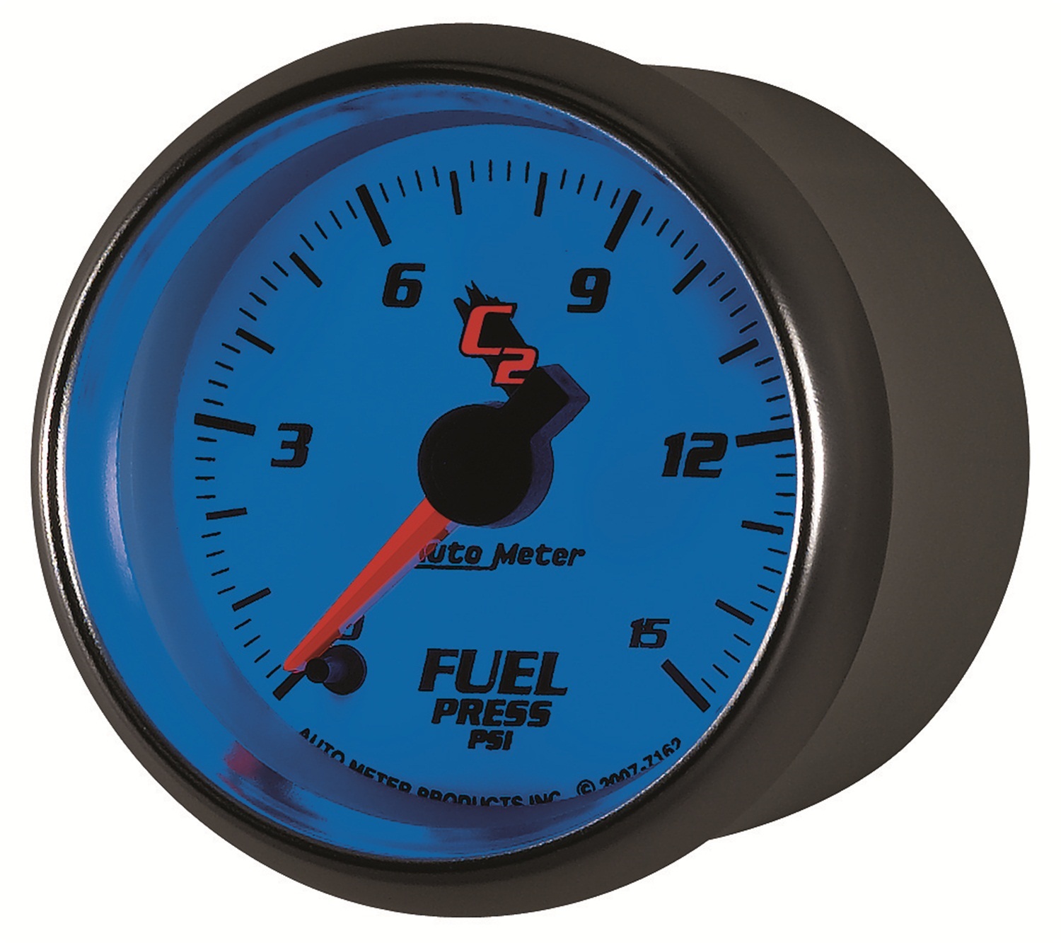 Autometer 7162 C2 Electric Fuel Pressure Gauge 015 Ps W/ 1/8" Npt