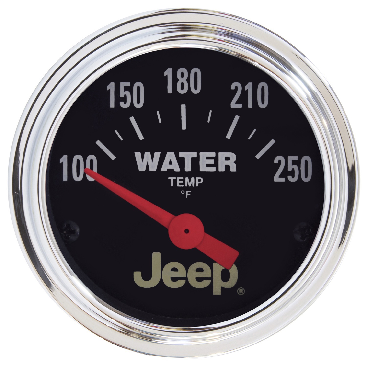 AutoMeter for Jeep 52mm 100-250 Deg F Short Sweep Electronic Water Temperature