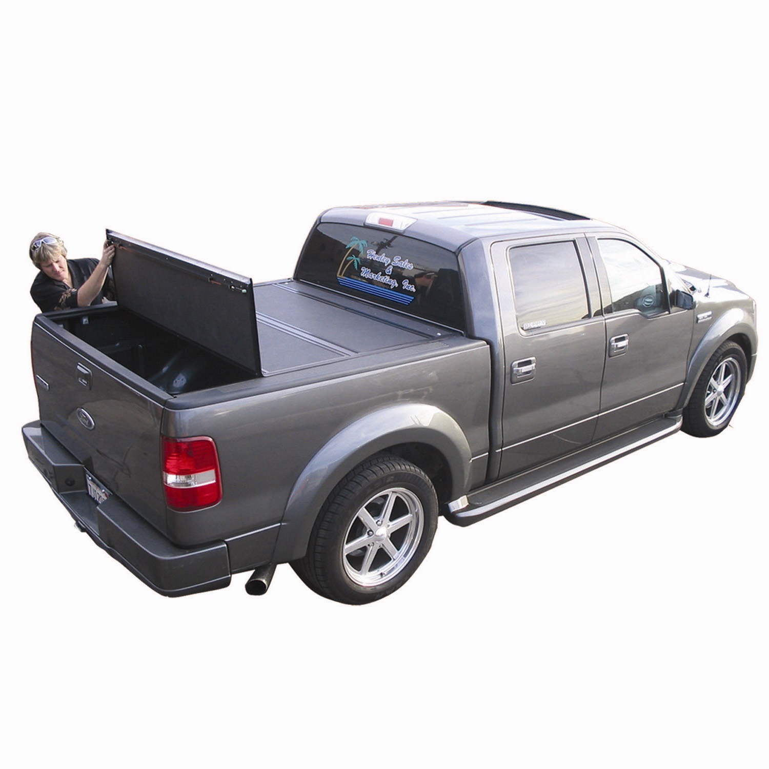 Ford folding truck bed cover by bak industries #4