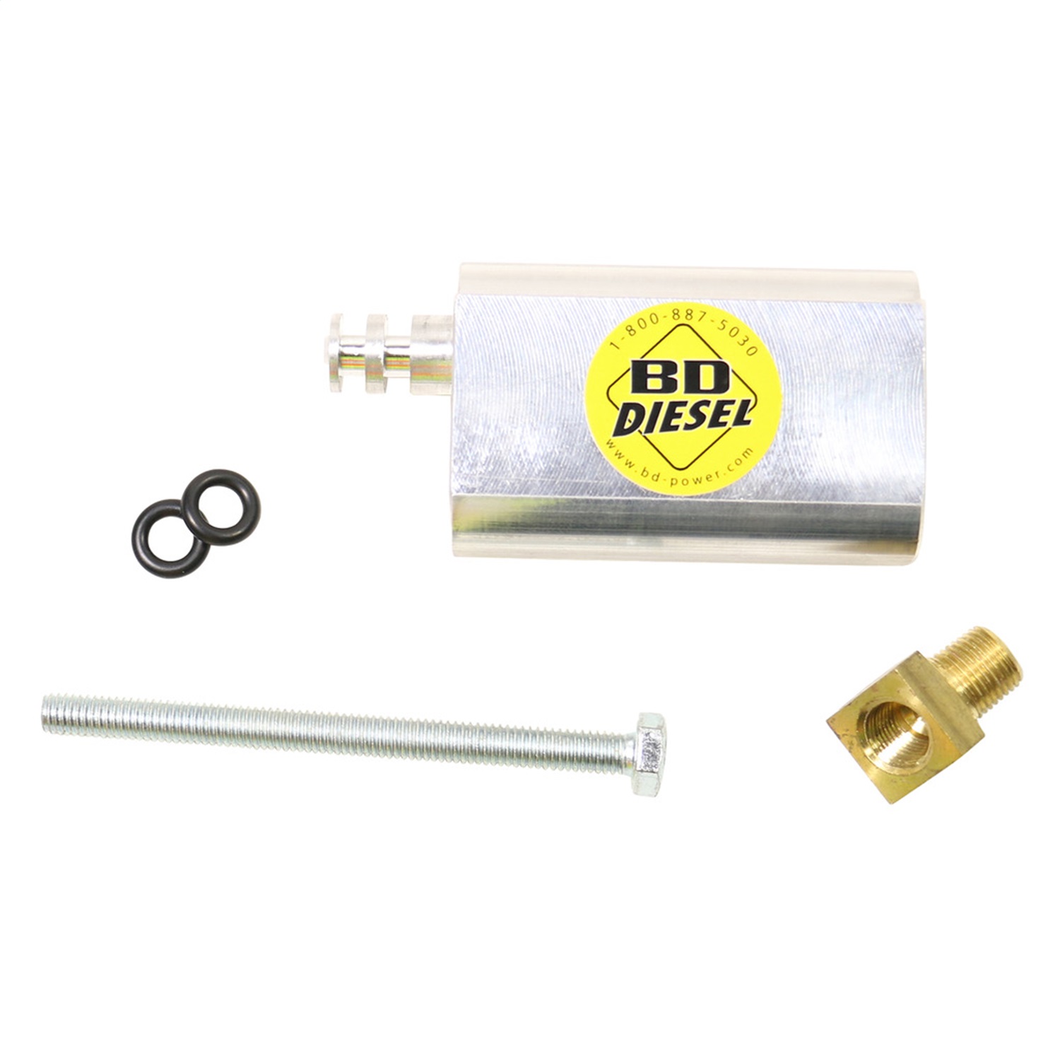 BD Diesel 1061529 Transmission Pressure Gauge Adapter Kit